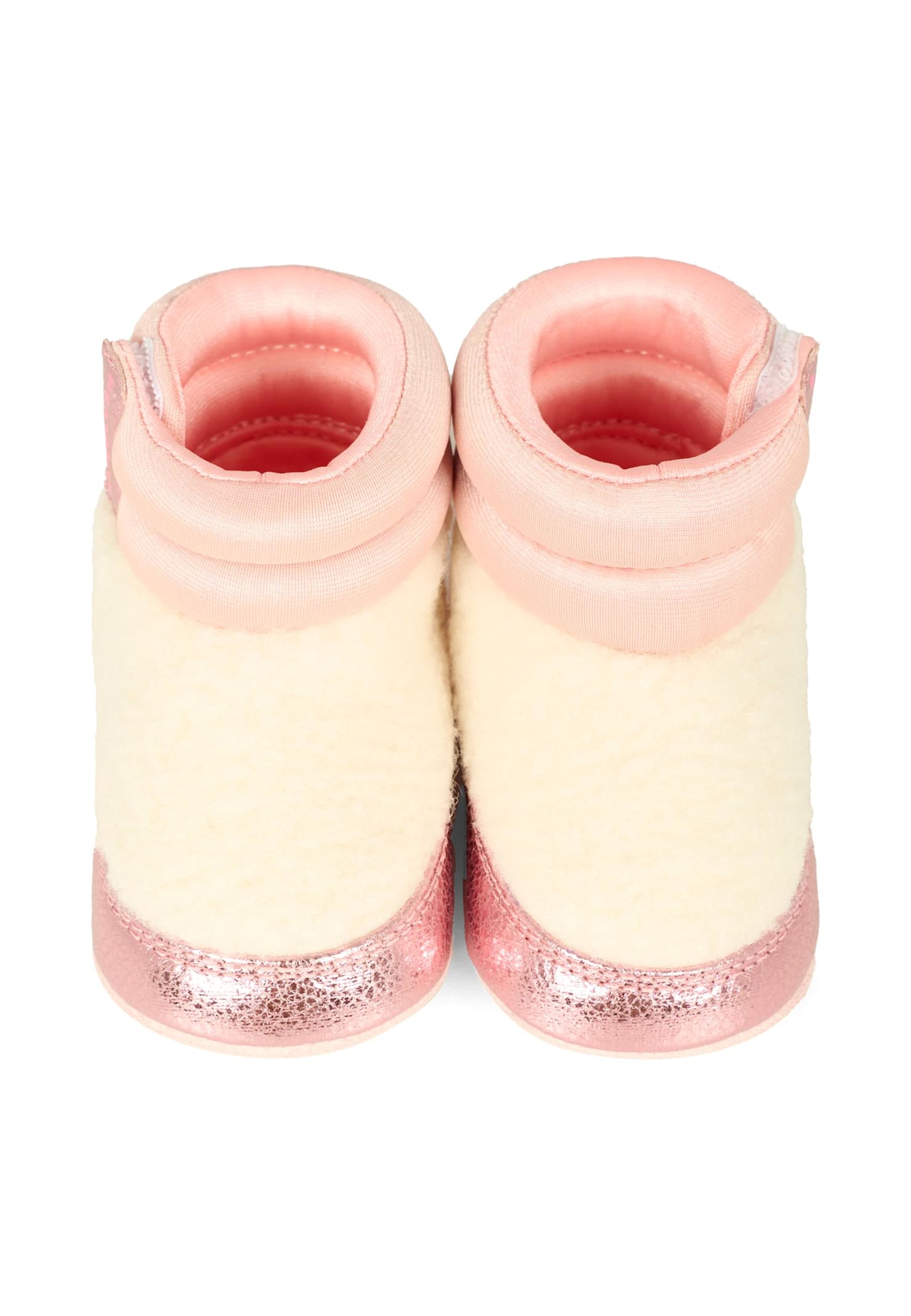 Billieblush Pink Snow Boots For Baby Girl In Pink