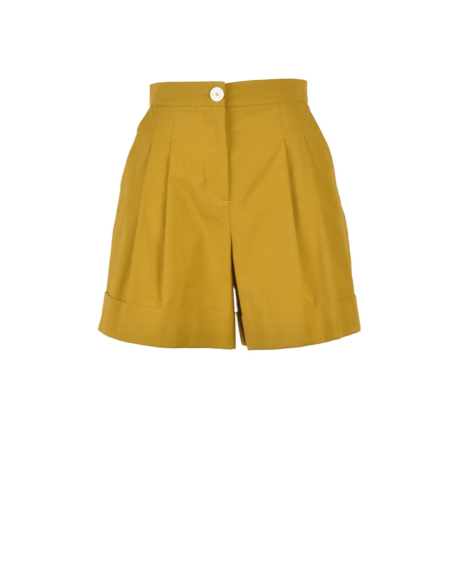 Alysi Womens Mustard Shorts