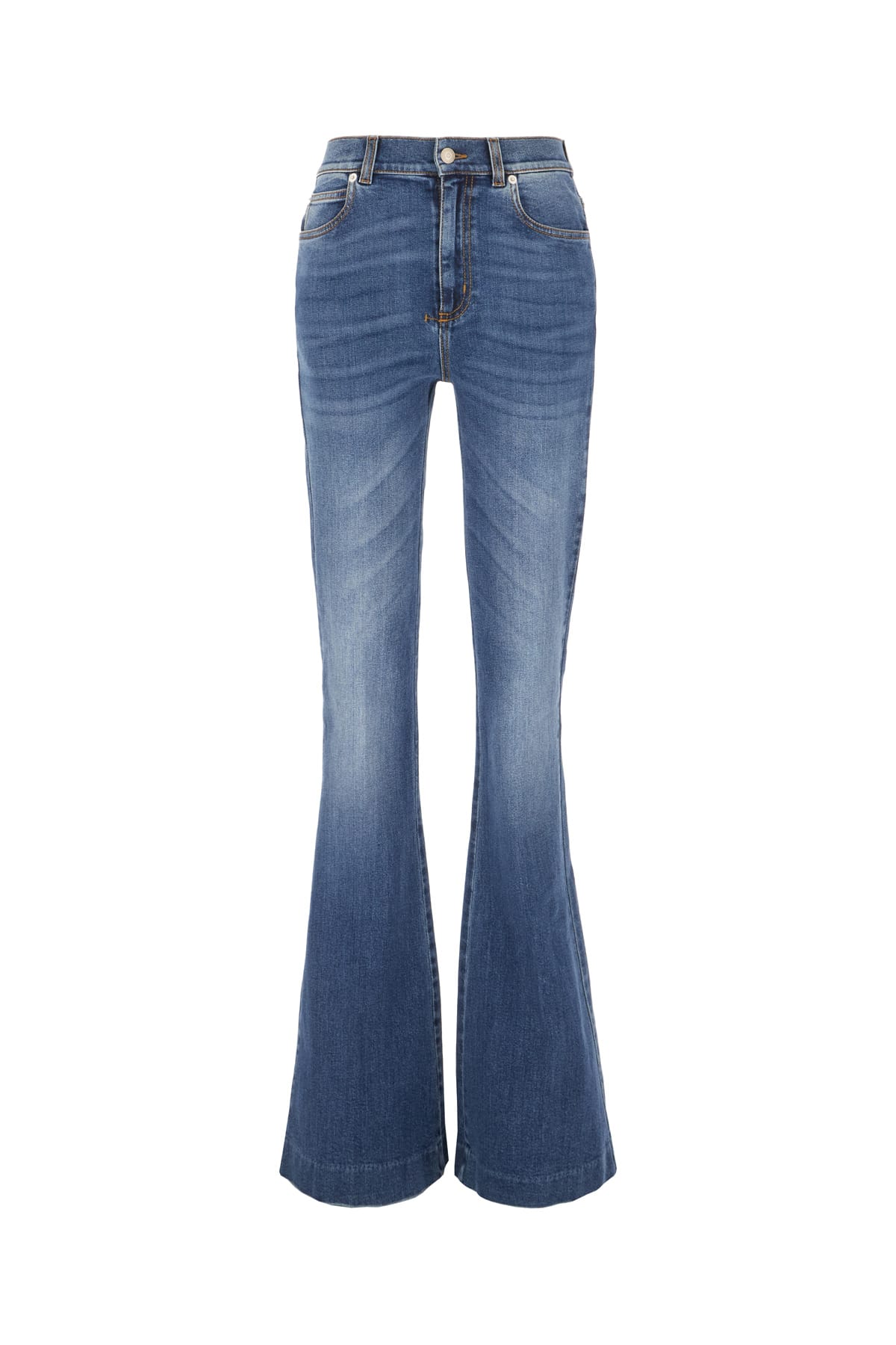 Alexander Mcqueen Denim Jeans In Medium Wash