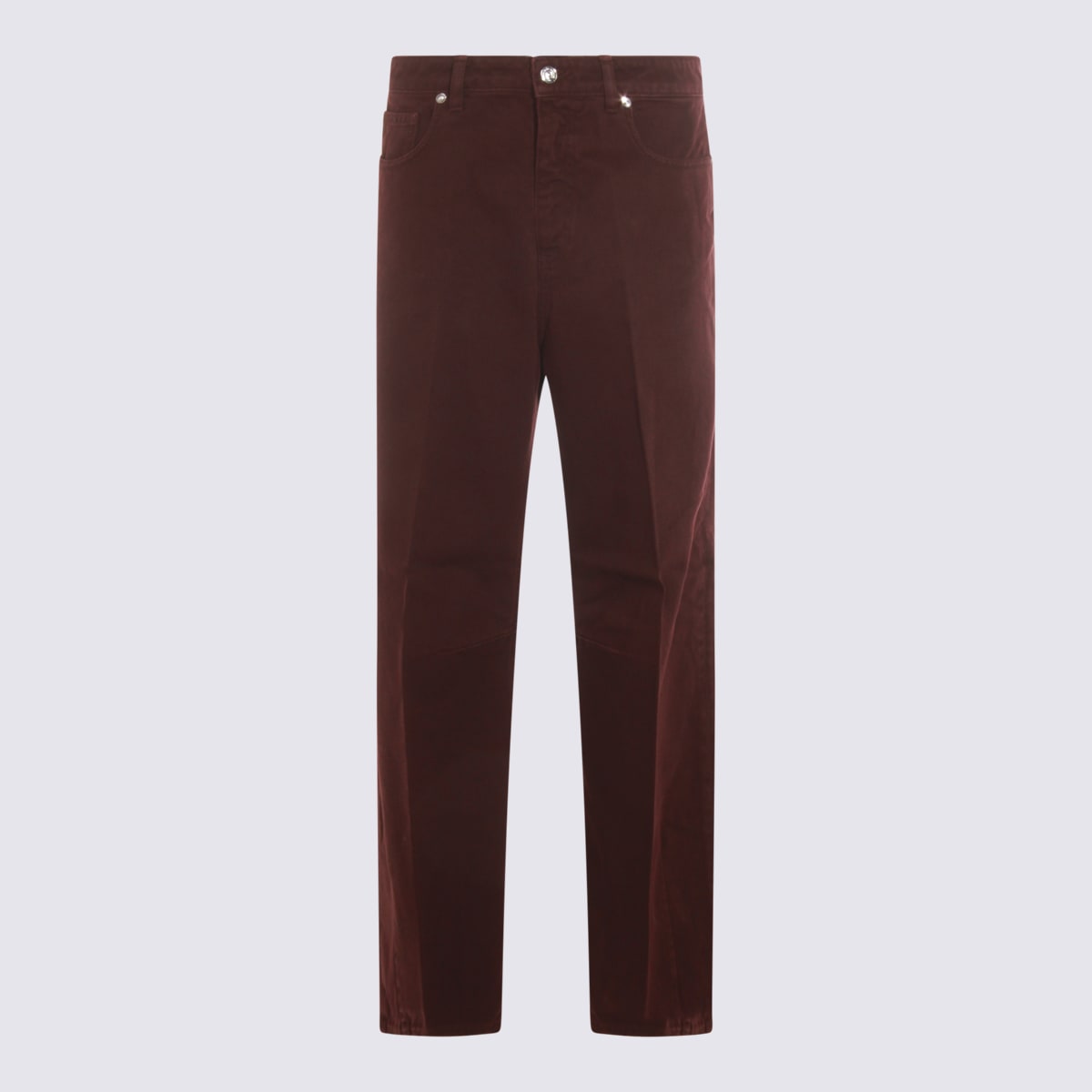 Nine In The Morning Pleated-front Trousers In Brown
