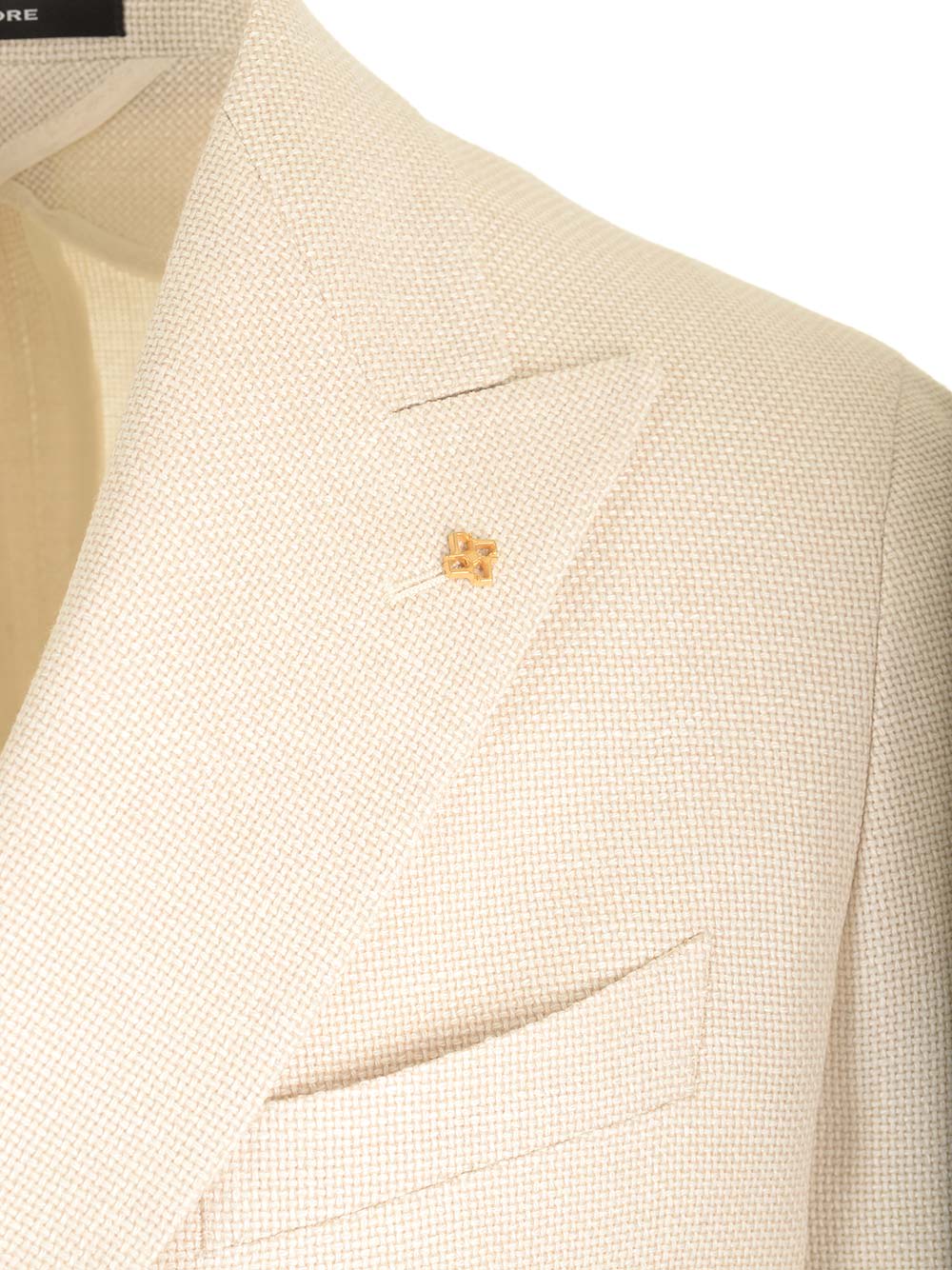 Shop Tagliatore Montecarlo Double-breasted Blazer In White