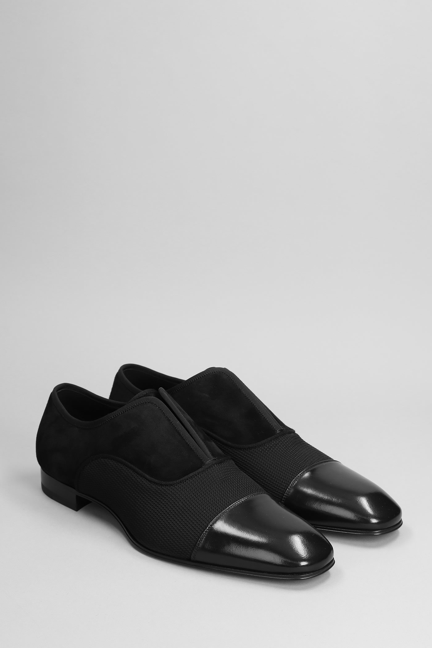 Christian Louboutin Alpha Male Flat Loafers In Black