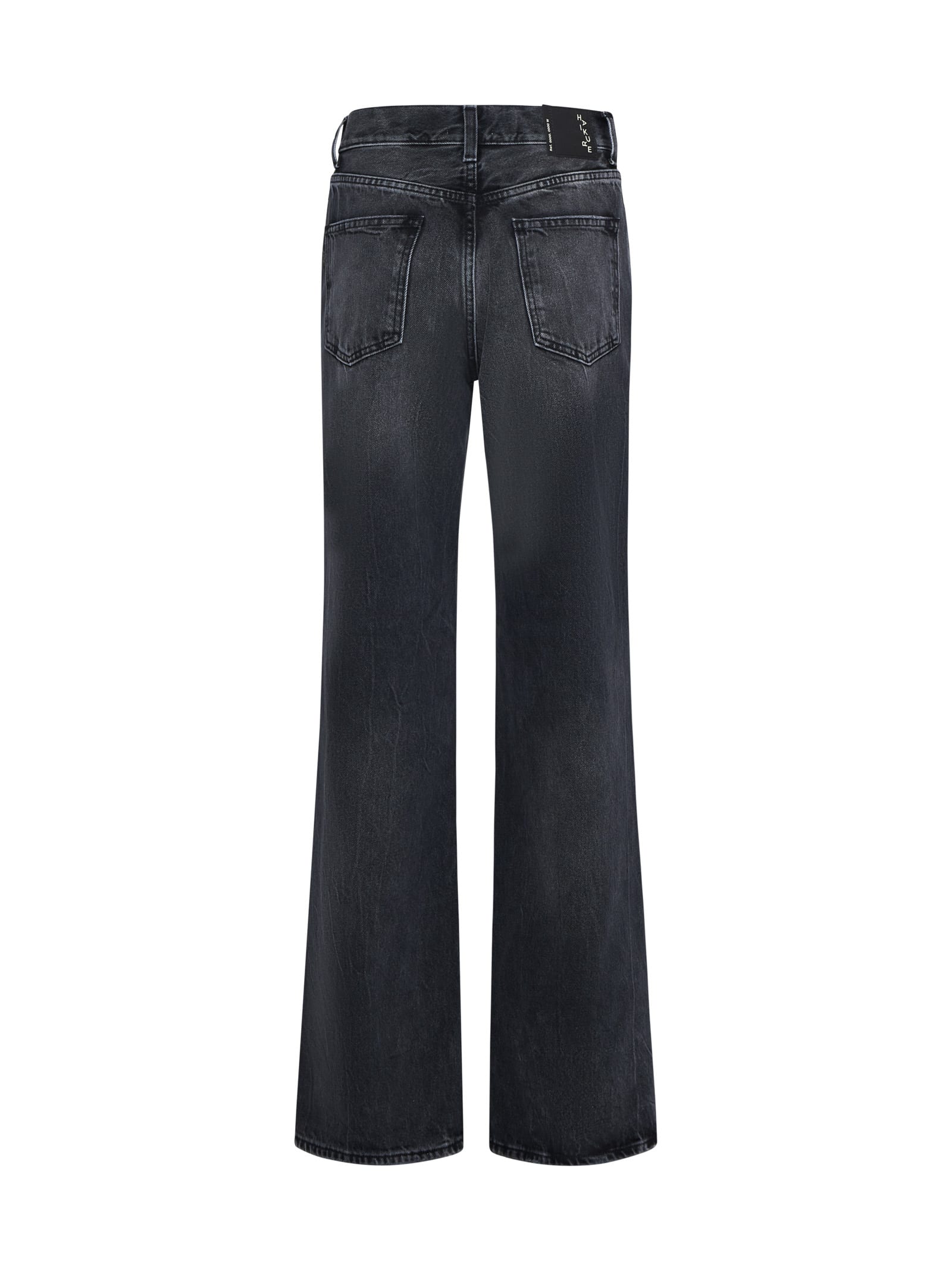 Shop Haikure Jeans In Spider Black