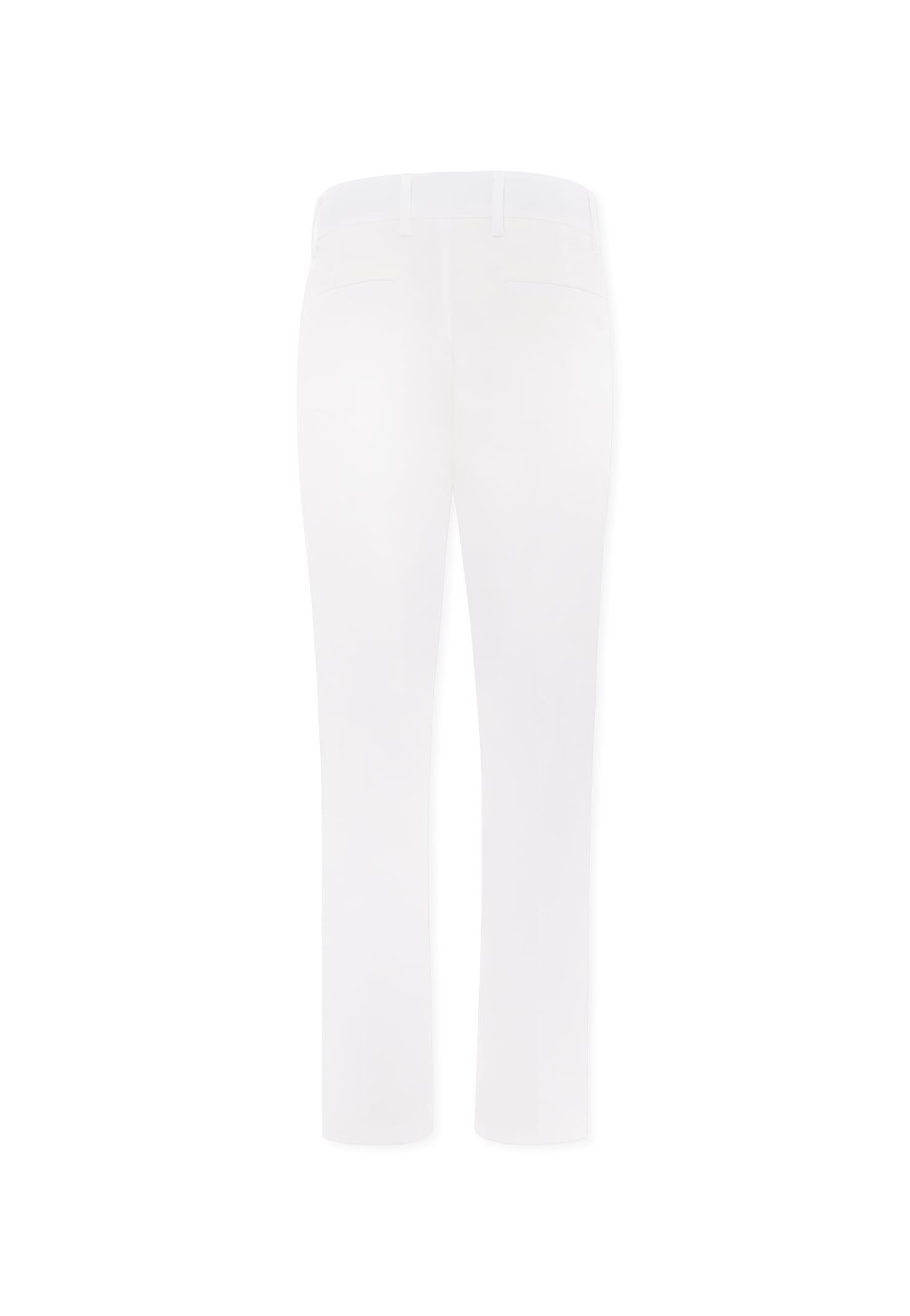 Fay Ivory Trousers For Boy With Logo