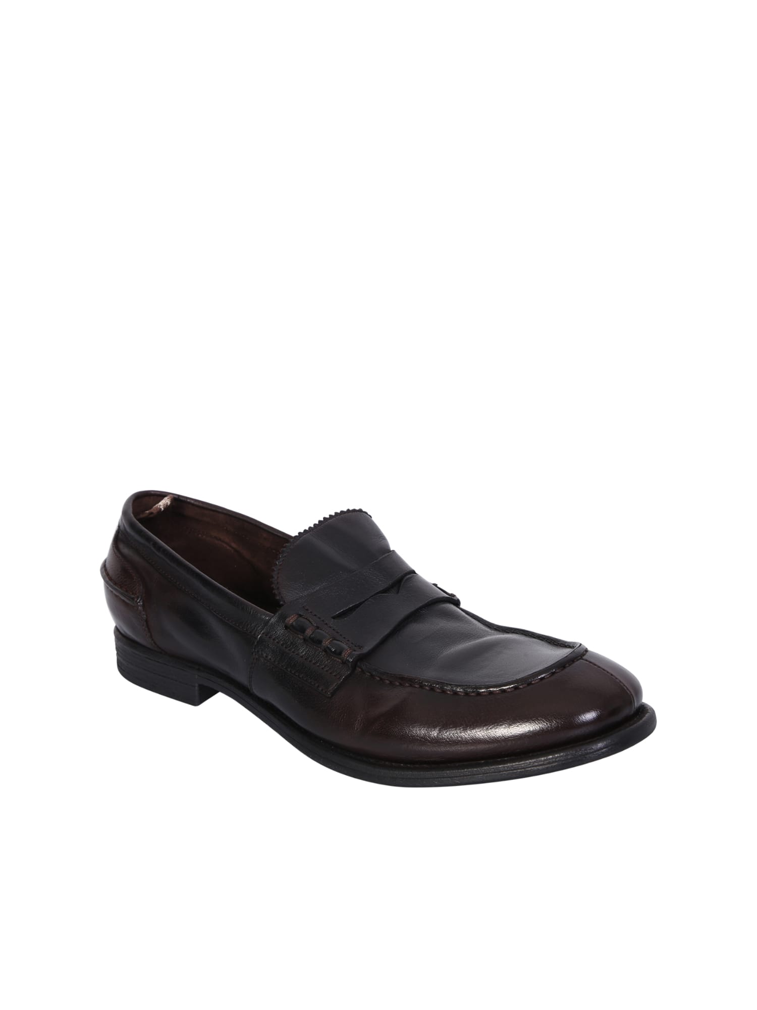 Shop Officine Creative Chronicle 144 Brown Loafers