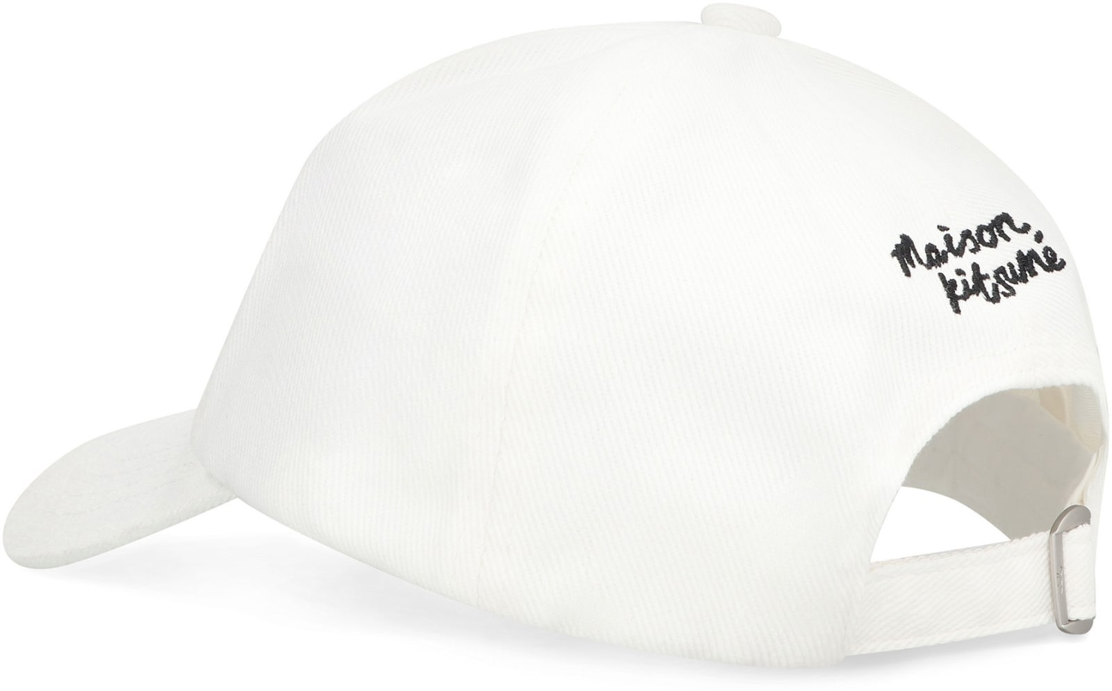 Shop Maison Kitsuné Baseball Cap In White