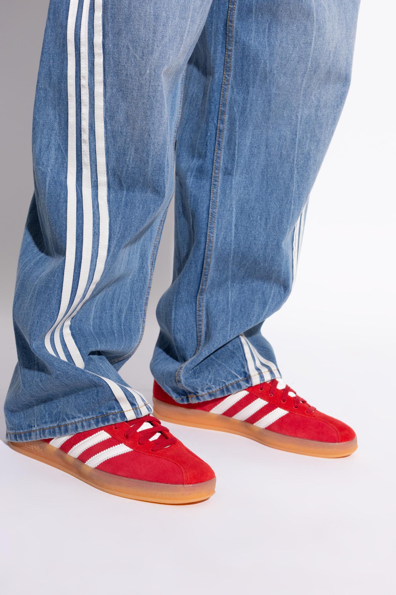 Adidas Originals Special Low-top Sneaker Leather Stripes In Red