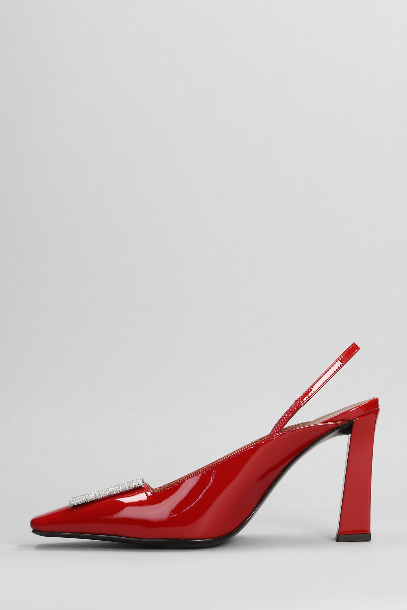 Shop Giuseppe Zanotti Pumps In Red Patent Leather