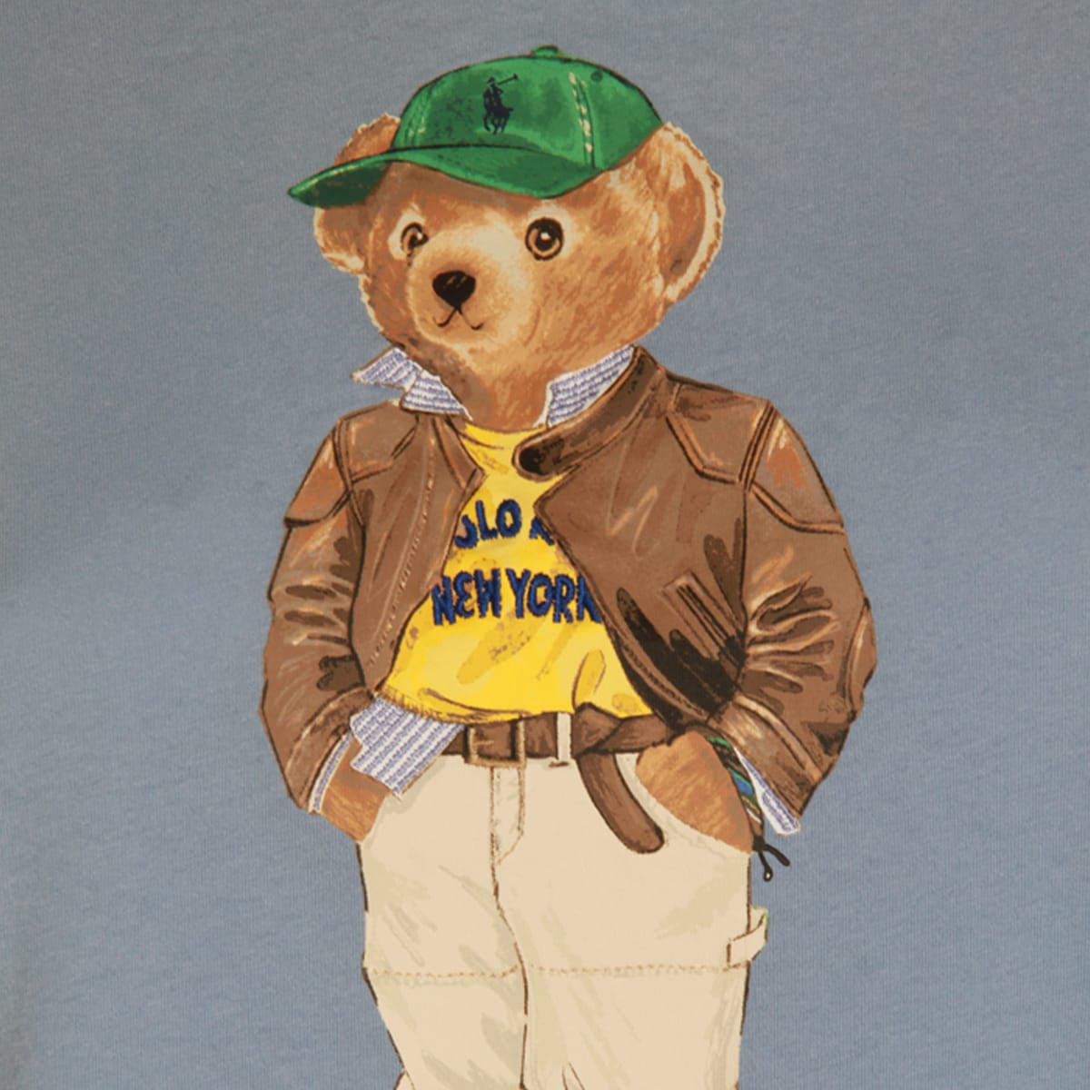 Ralph Lauren Light Blue Cotton T-shirt In Multi