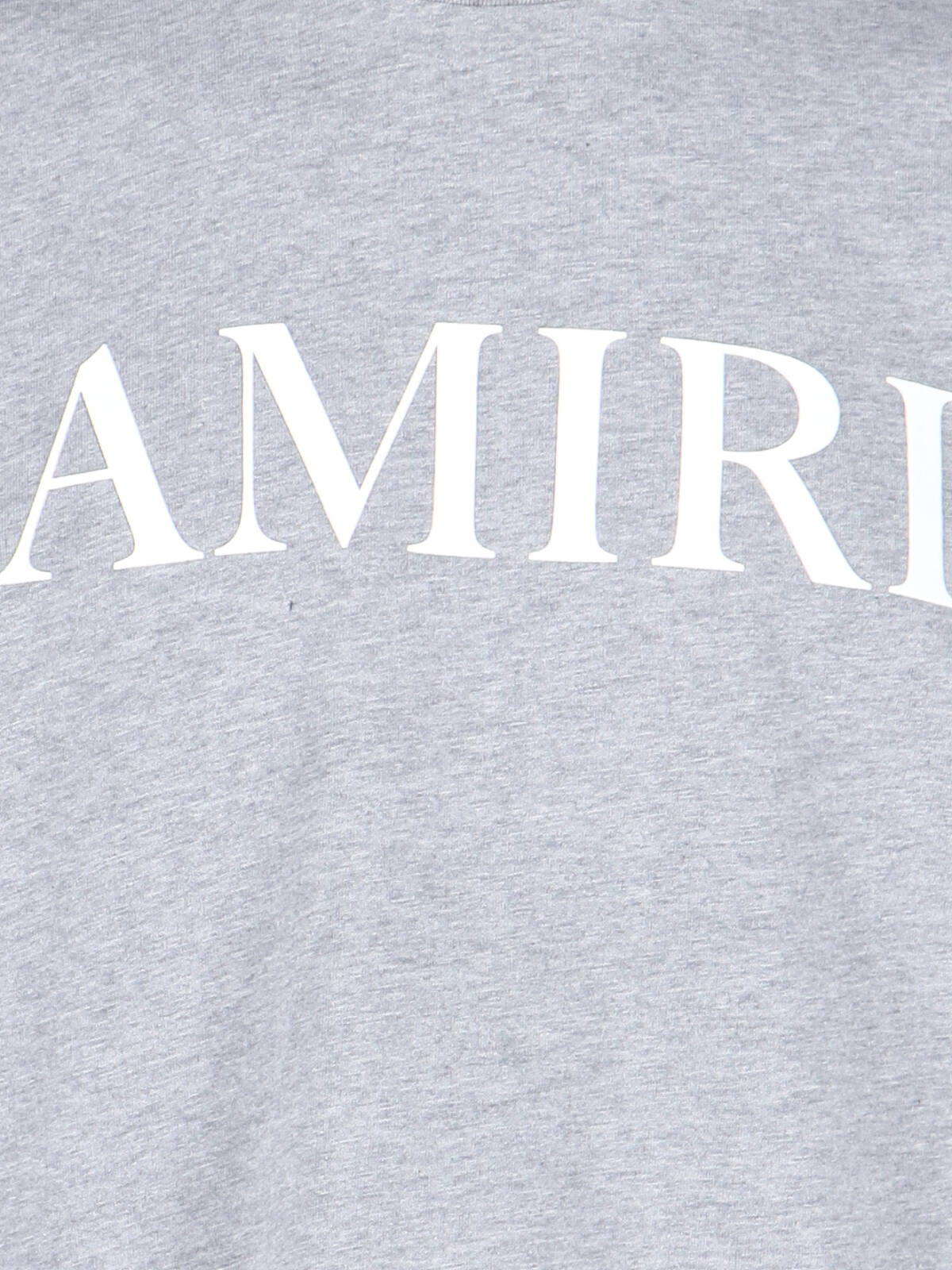 Amiri Stencil Logo-print Cotton-jersey T-shirt In Gray