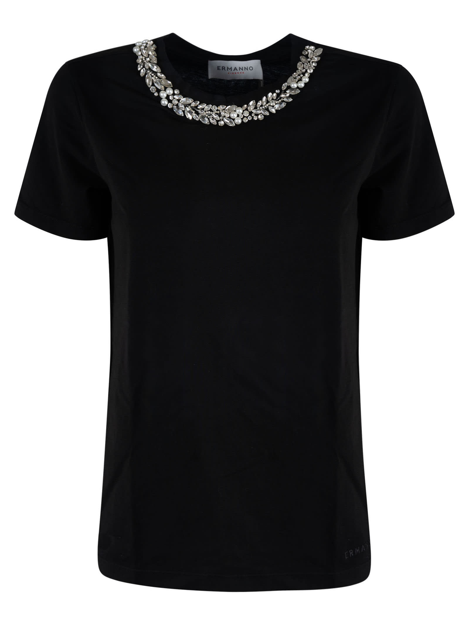 Crystal Neck T-shirt