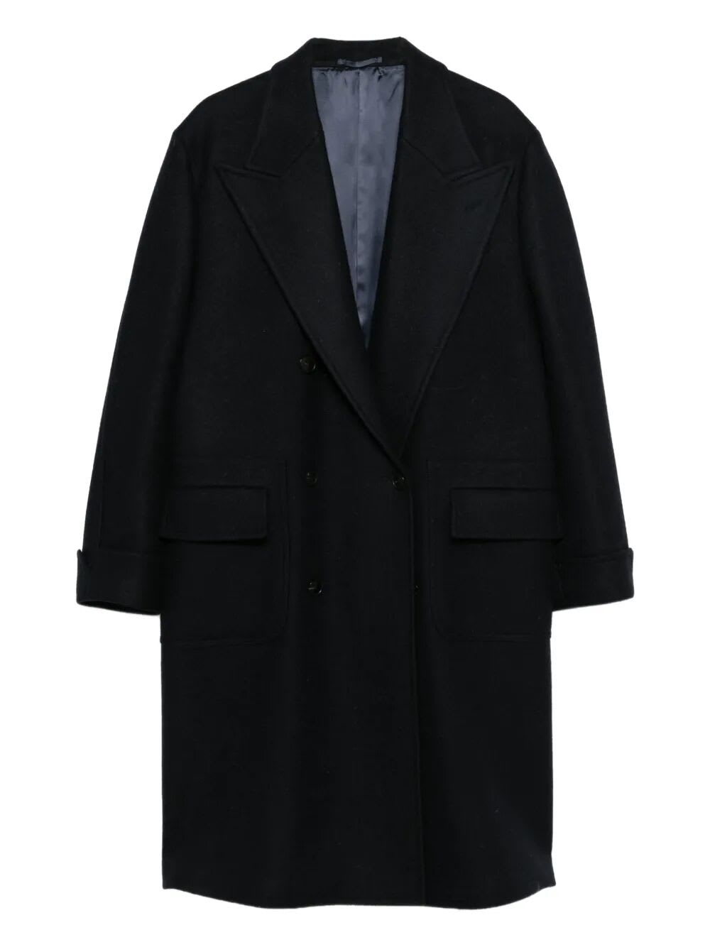 Dondup Double-breasted Wool Coat