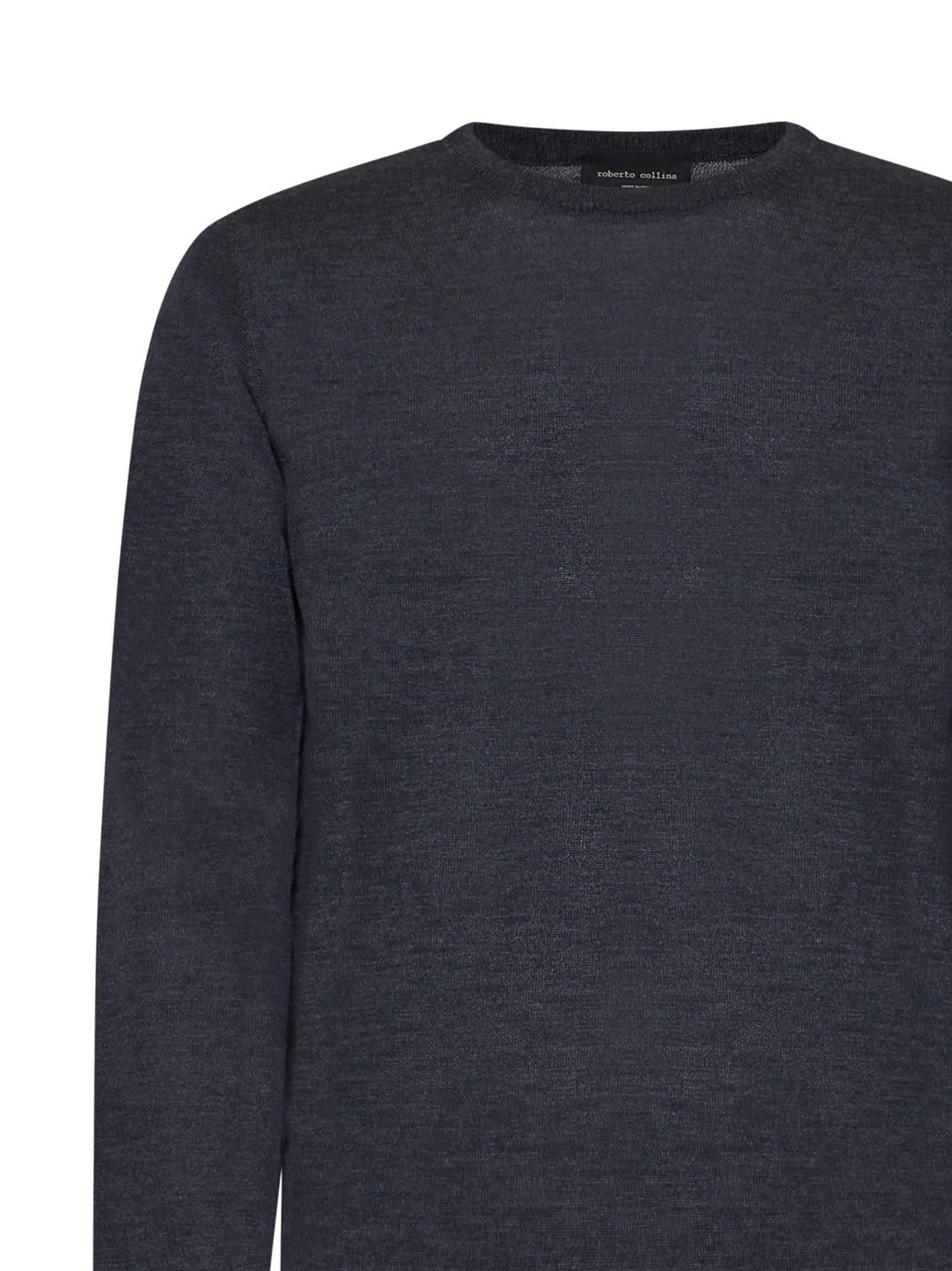 Shop Roberto Collina Sweater In Anthracite