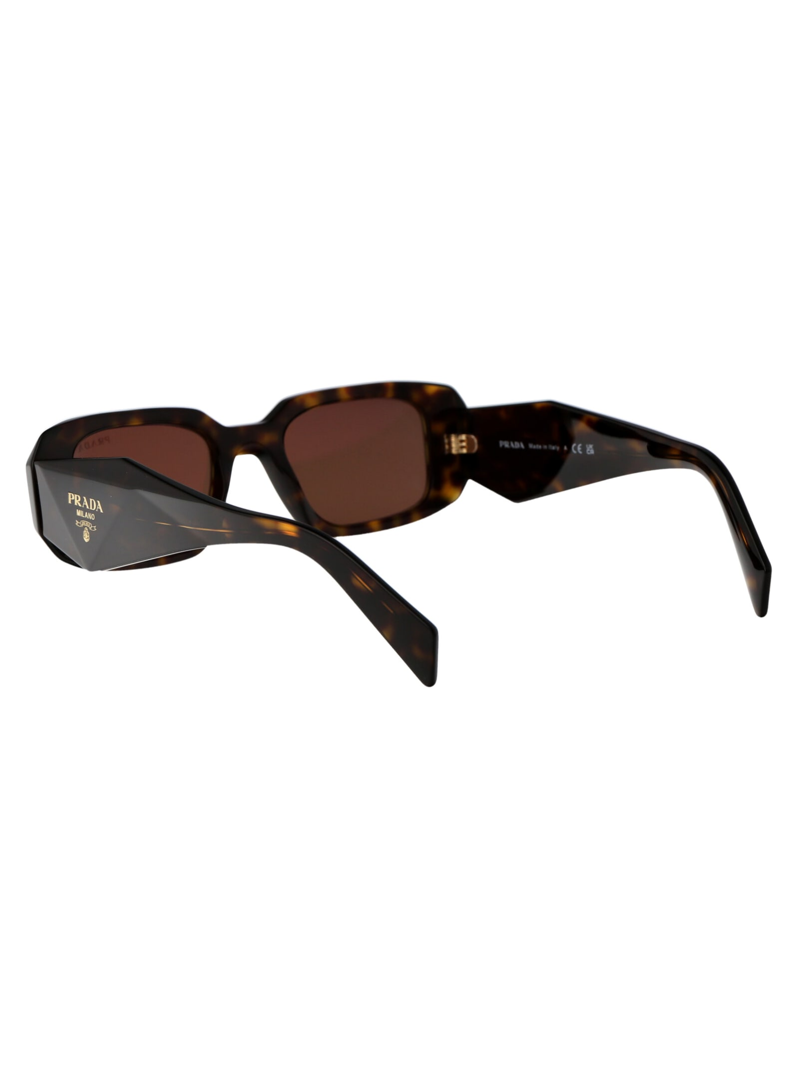Shop Prada 0pr 17ws Sunglasses In 2au03u Tortoise