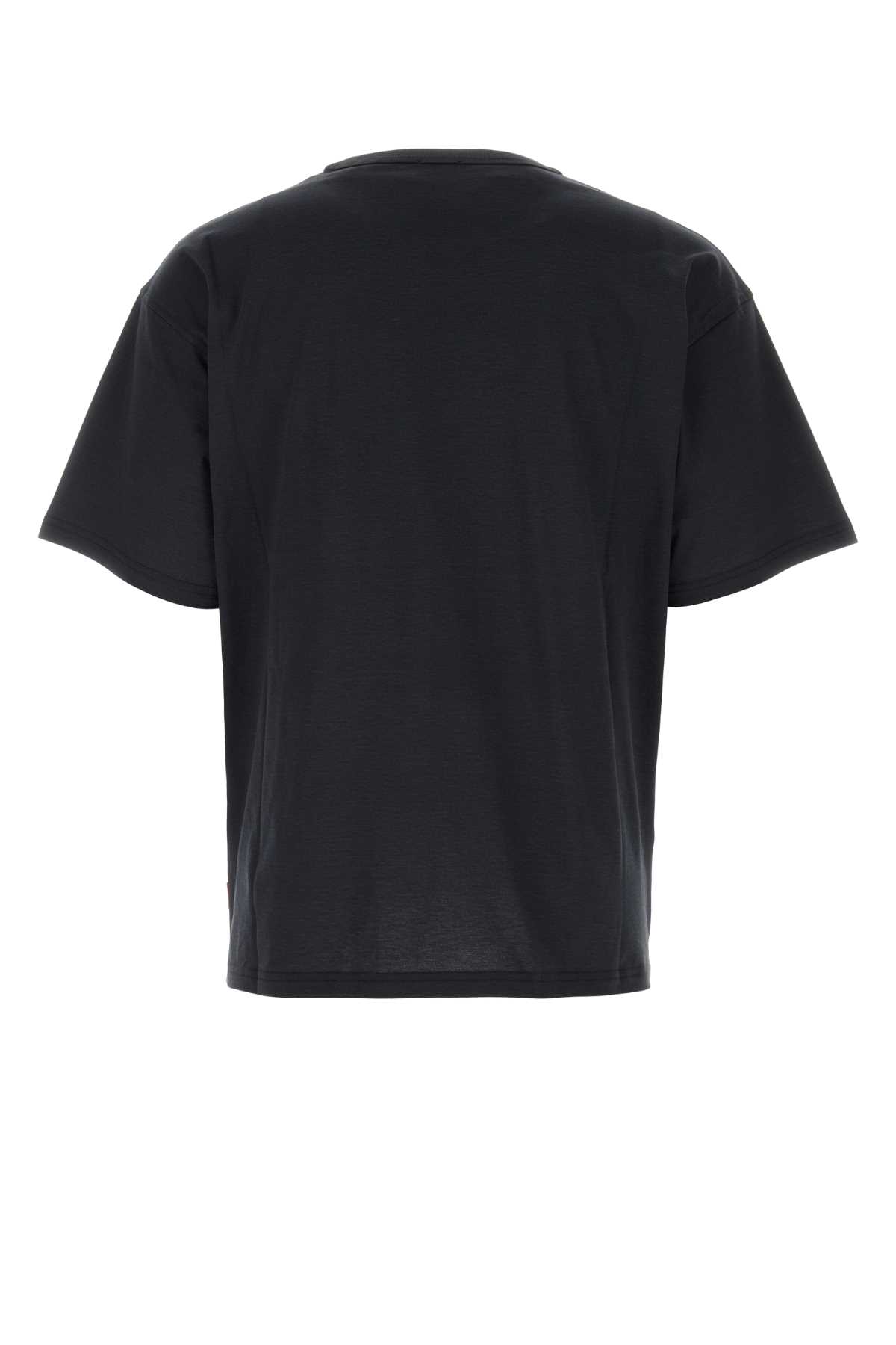 Diesel Black Cotton T-shirt In 9xxa