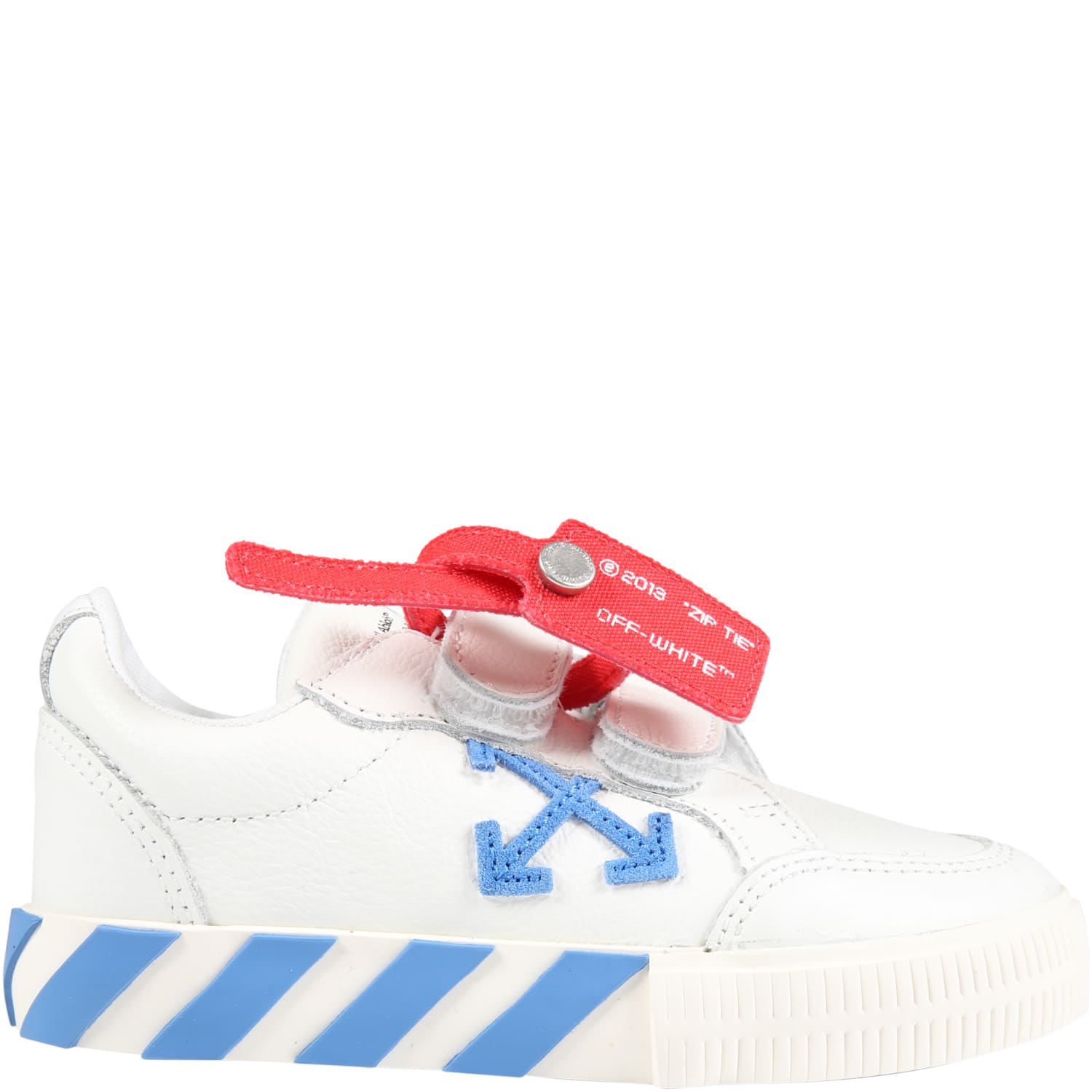 Off-White White Sneakers For Boy With Iconic Arrows