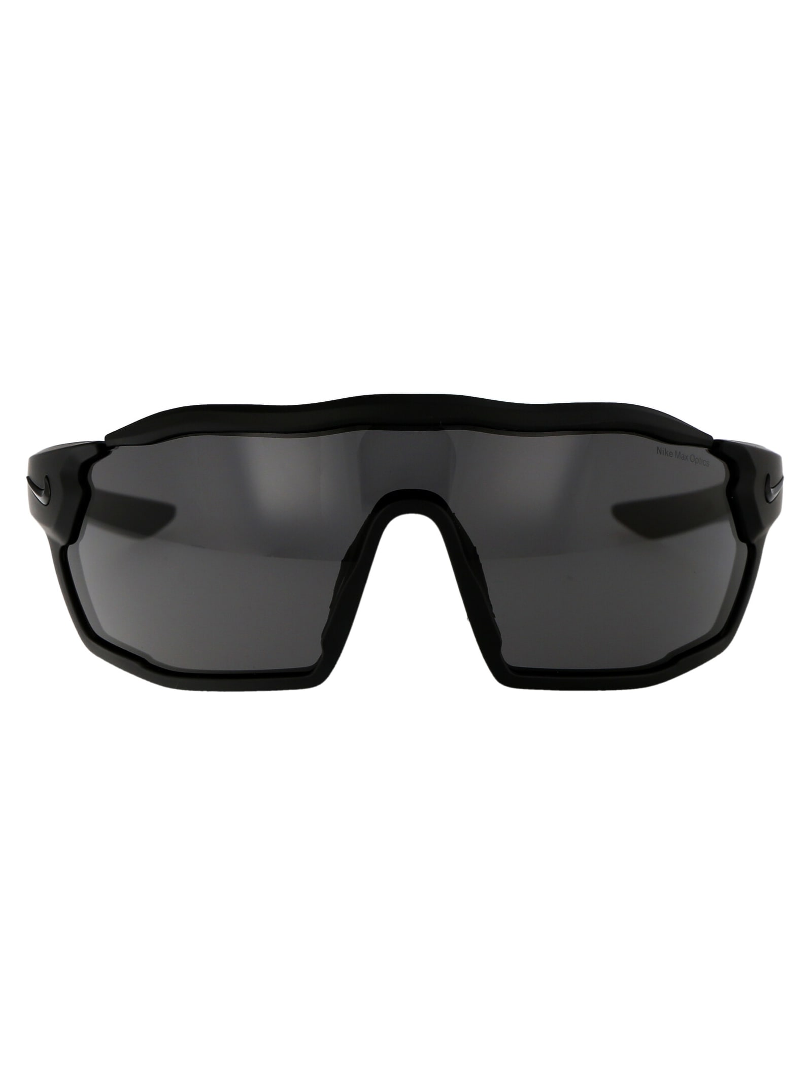 Shop Nike Show X Rush Sunglasses In 010 Dark Grey Matte Black