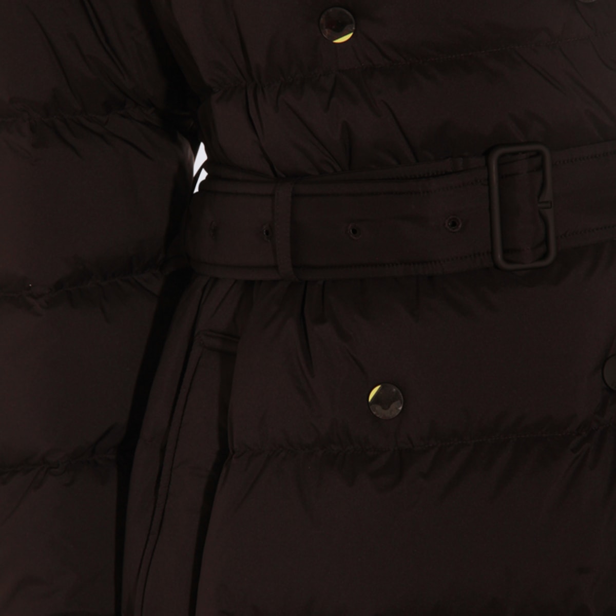 Burberry Black Kent Sht Down Jacket In Black