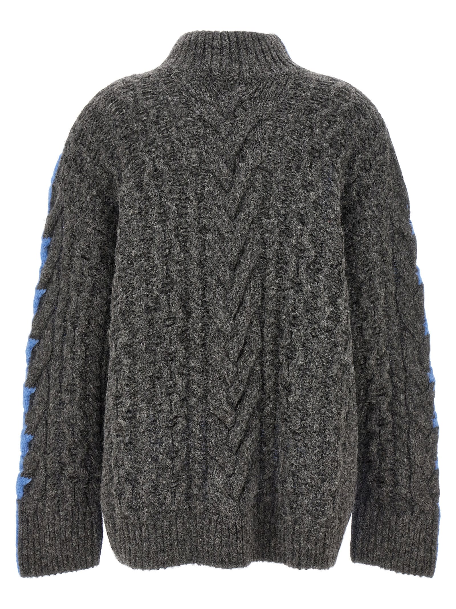 Shop Stella Mccartney Two-tone Sweater In Multicolor