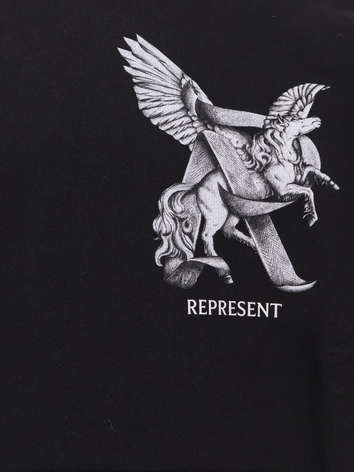 Shop Represent Elegance In Motion Sweatshirt In Black