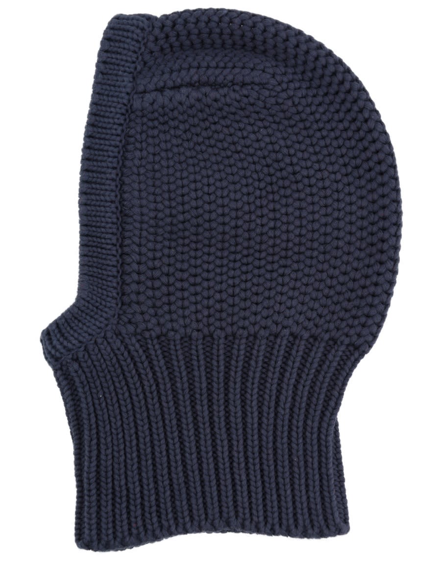 Ymc You Must Create Knitted Balaclava In Blue