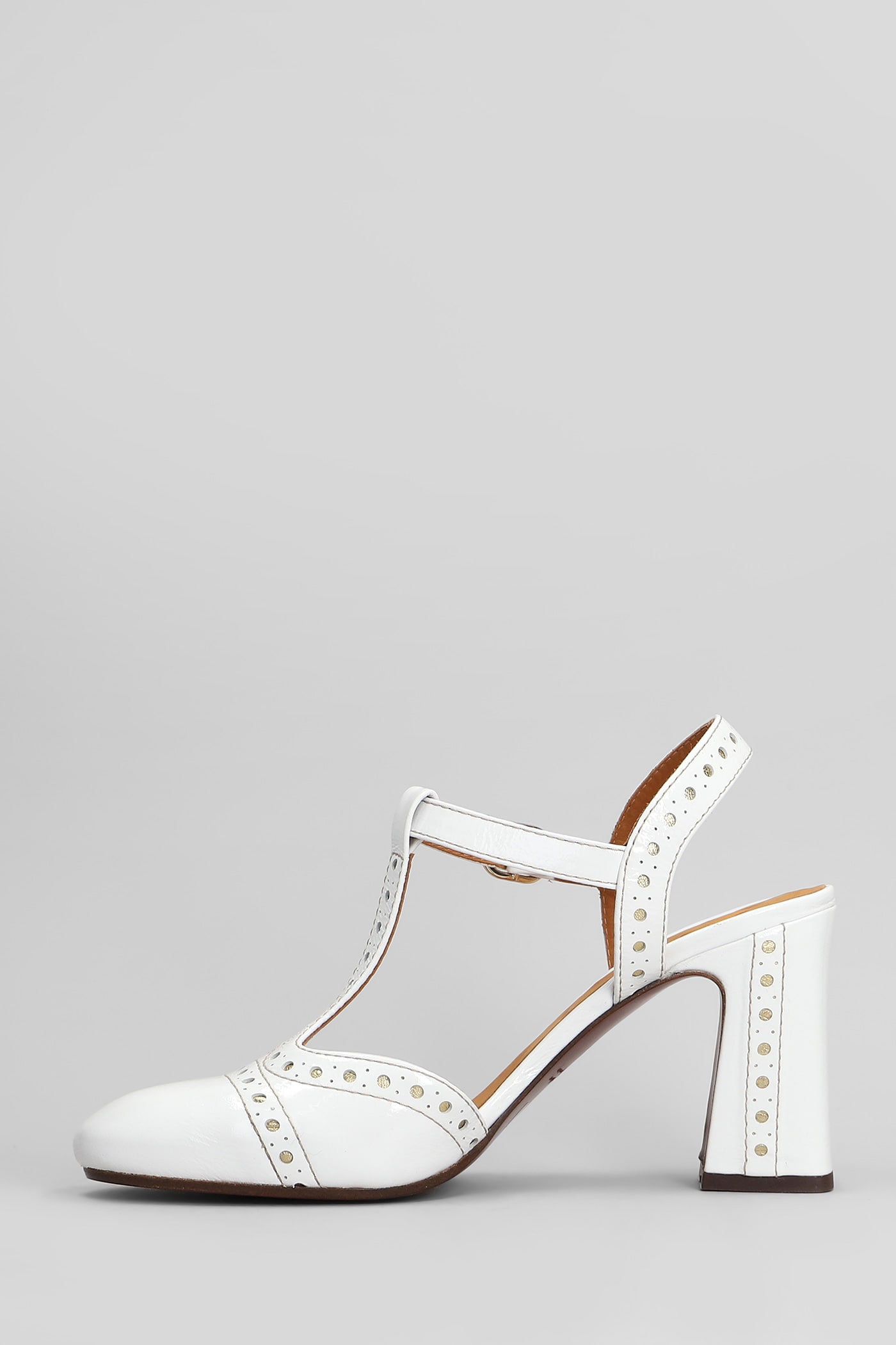 Chie Mihara Mira 46 Pumps In White Leather In White