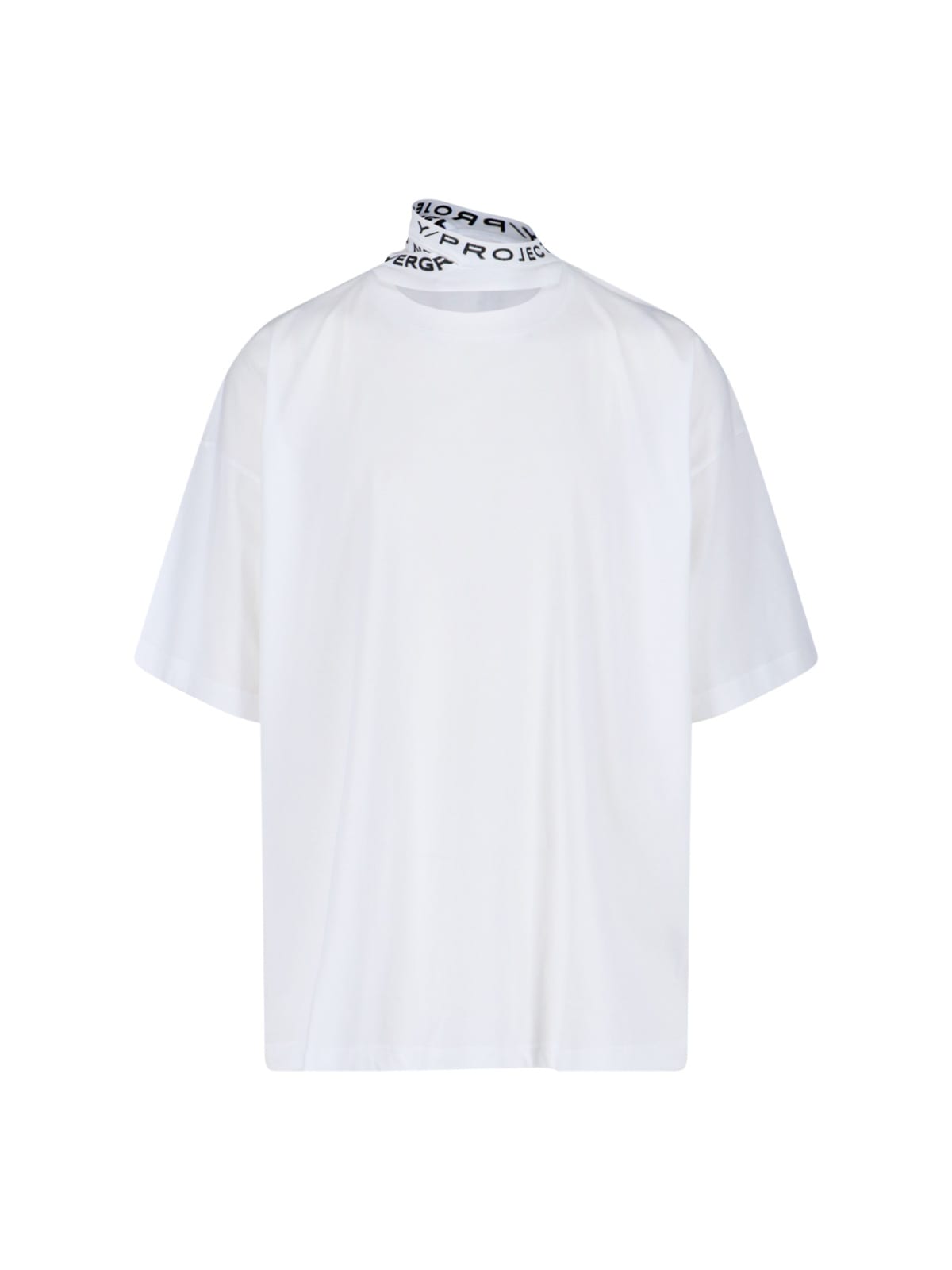 Shop Y/project Basic Logo T-shirt In White