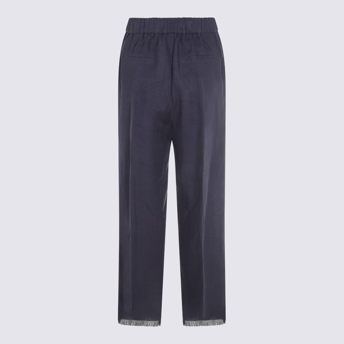 Shop Antonelli Blue Linen Pants