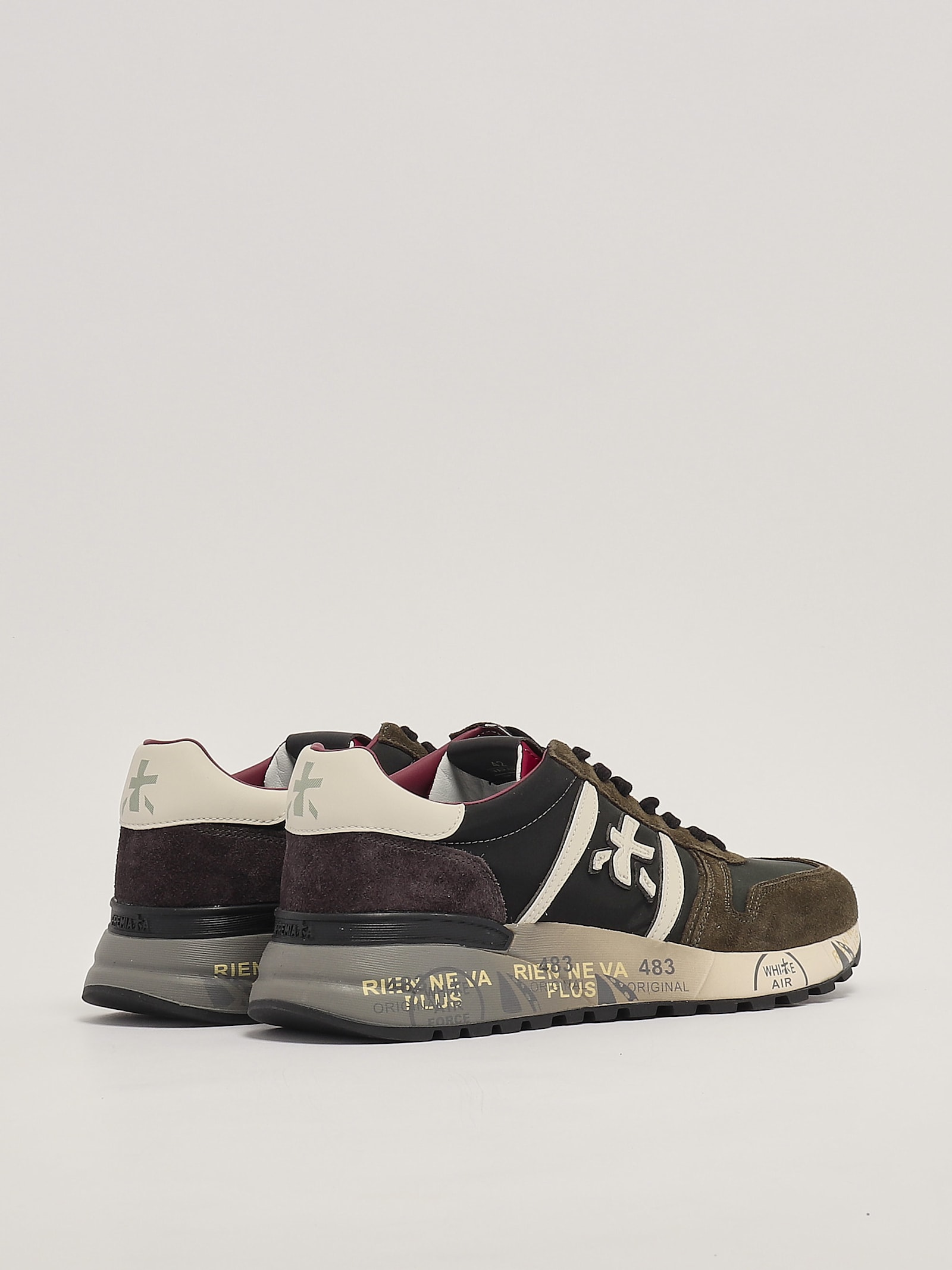 Shop Premiata Lander Sneaker In Fango