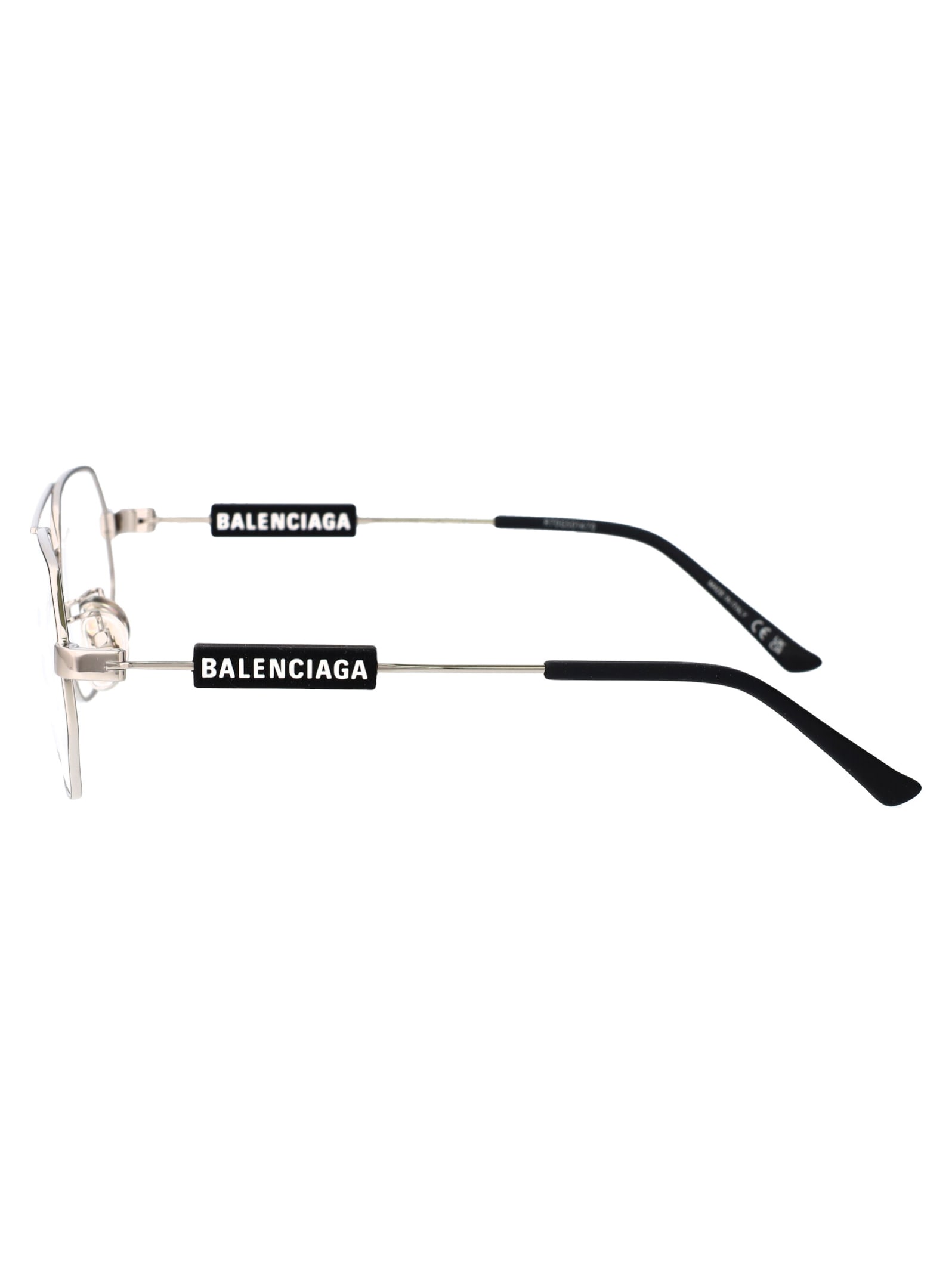 Balenciaga Bb0117o Glasses In Metallic