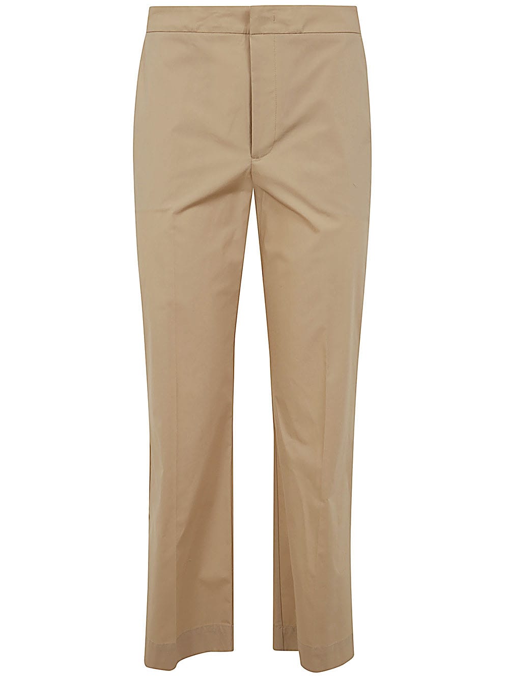 Shop Twinset Flared Trouser In Ginger Root