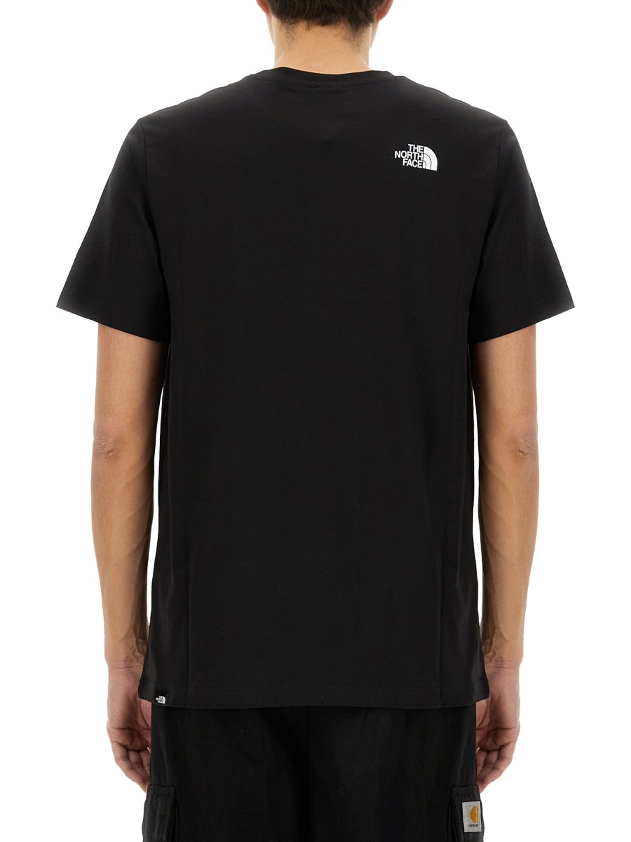The North Face Mens Box Nse Celebration Short-sleeve Cotton-jersey T-shirt Tnf Black