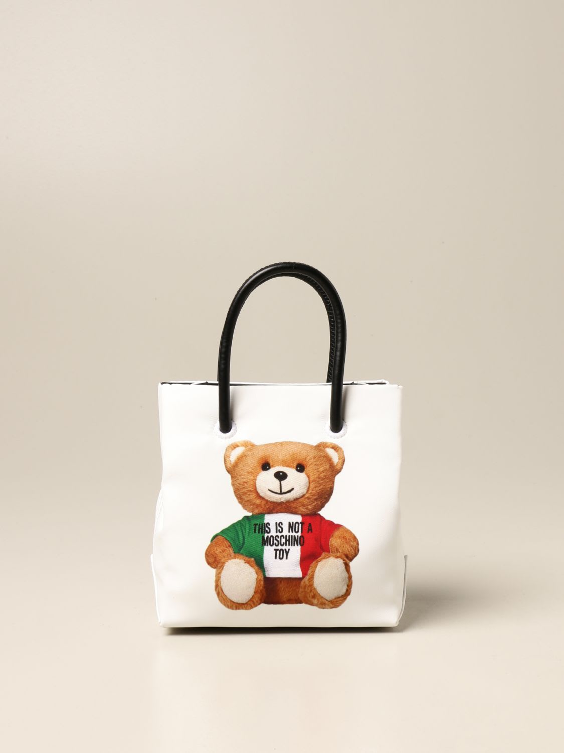 Moschino Couture Mini Bag Moschino Couture Nylon Bag With Teddy