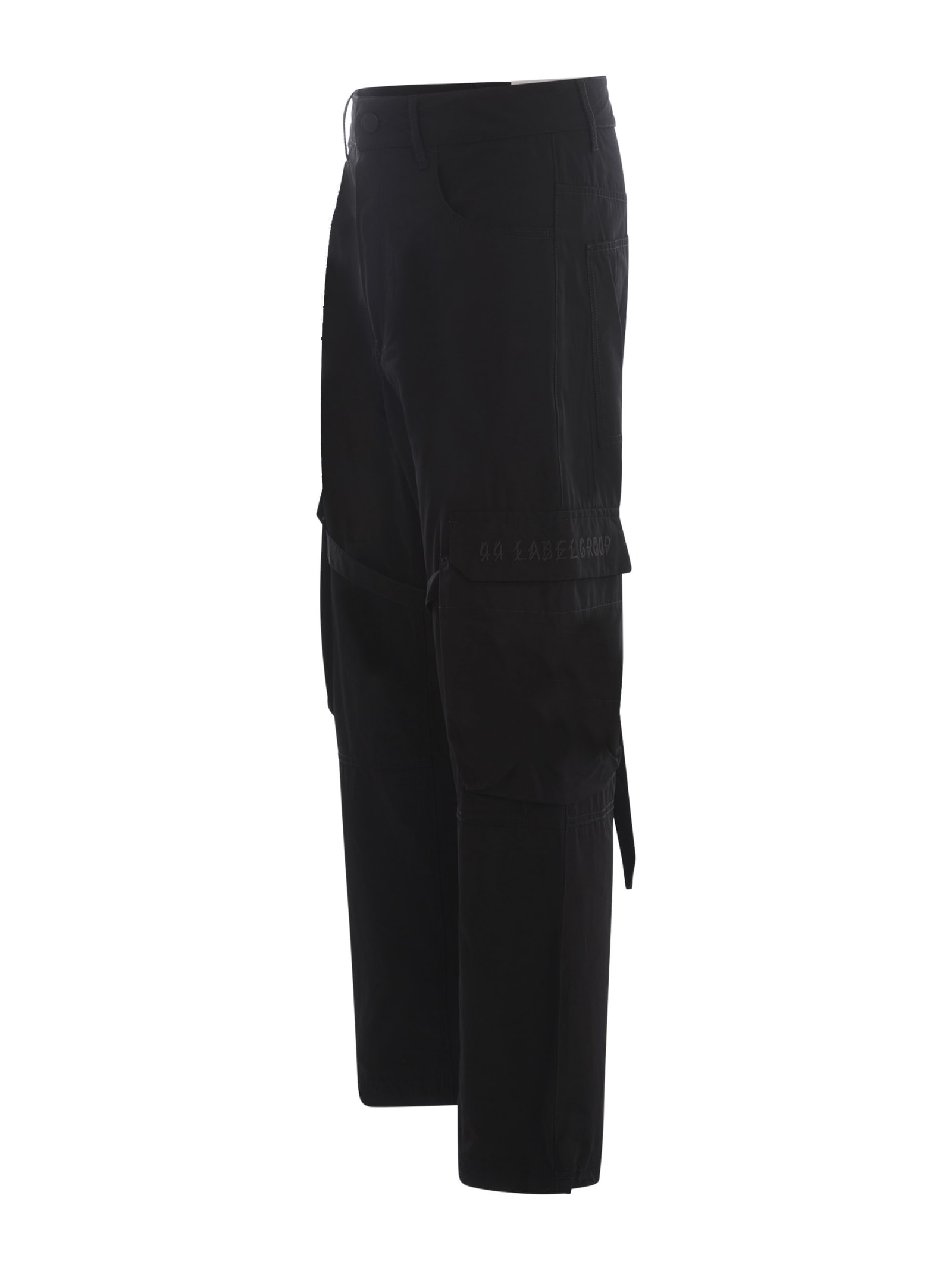 Shop 44 Label Group Trousers 44label Group In Cotton Blend In Black