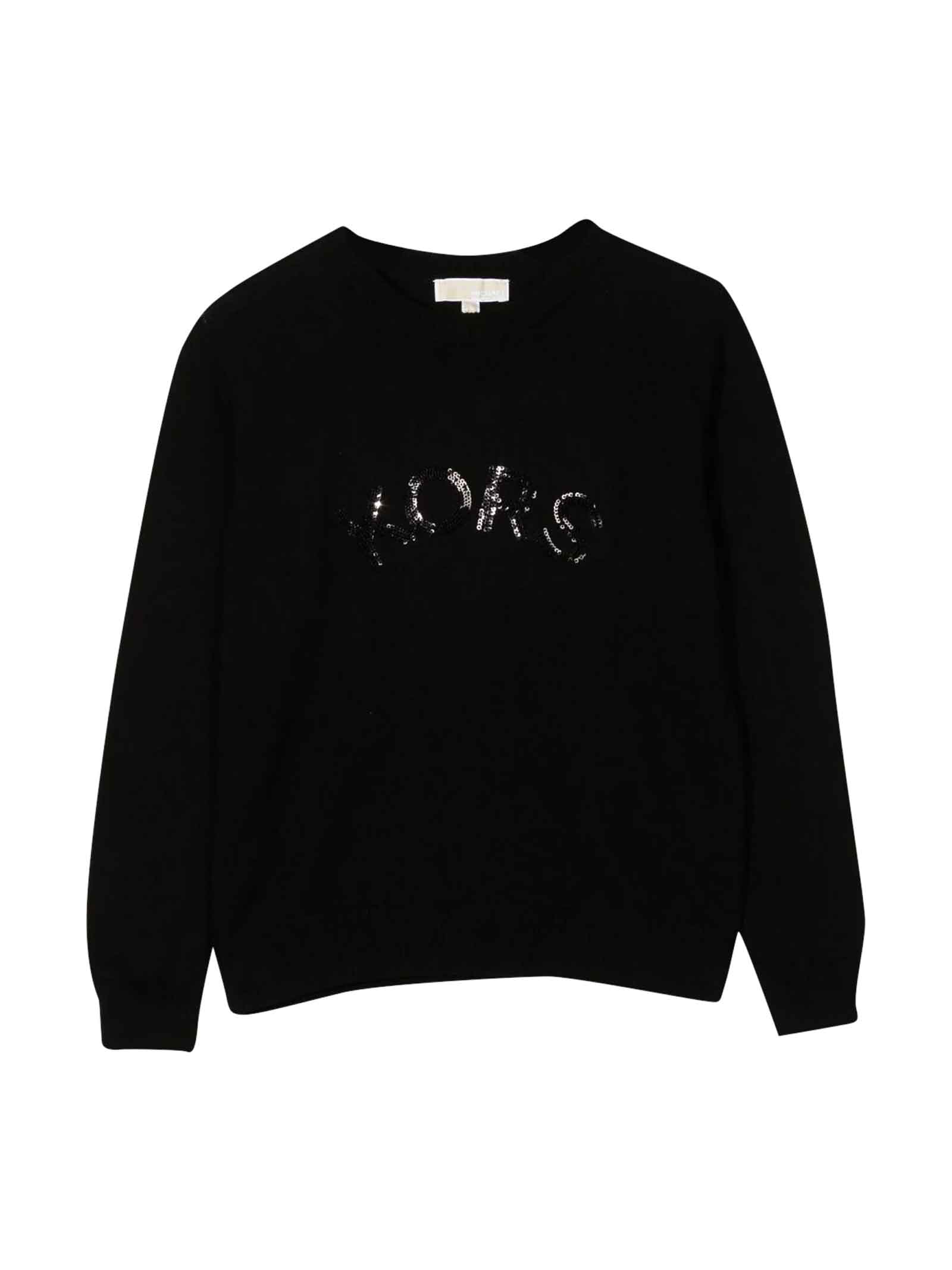 Michael Kors Black Sweatshirt Girl