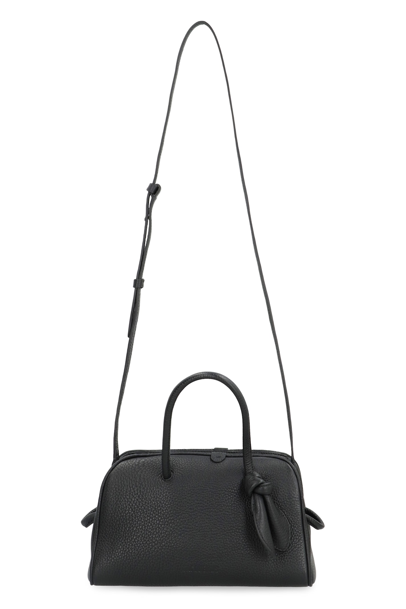 Jacquemus Borsa Le Petit Turismo In Pelle In Black