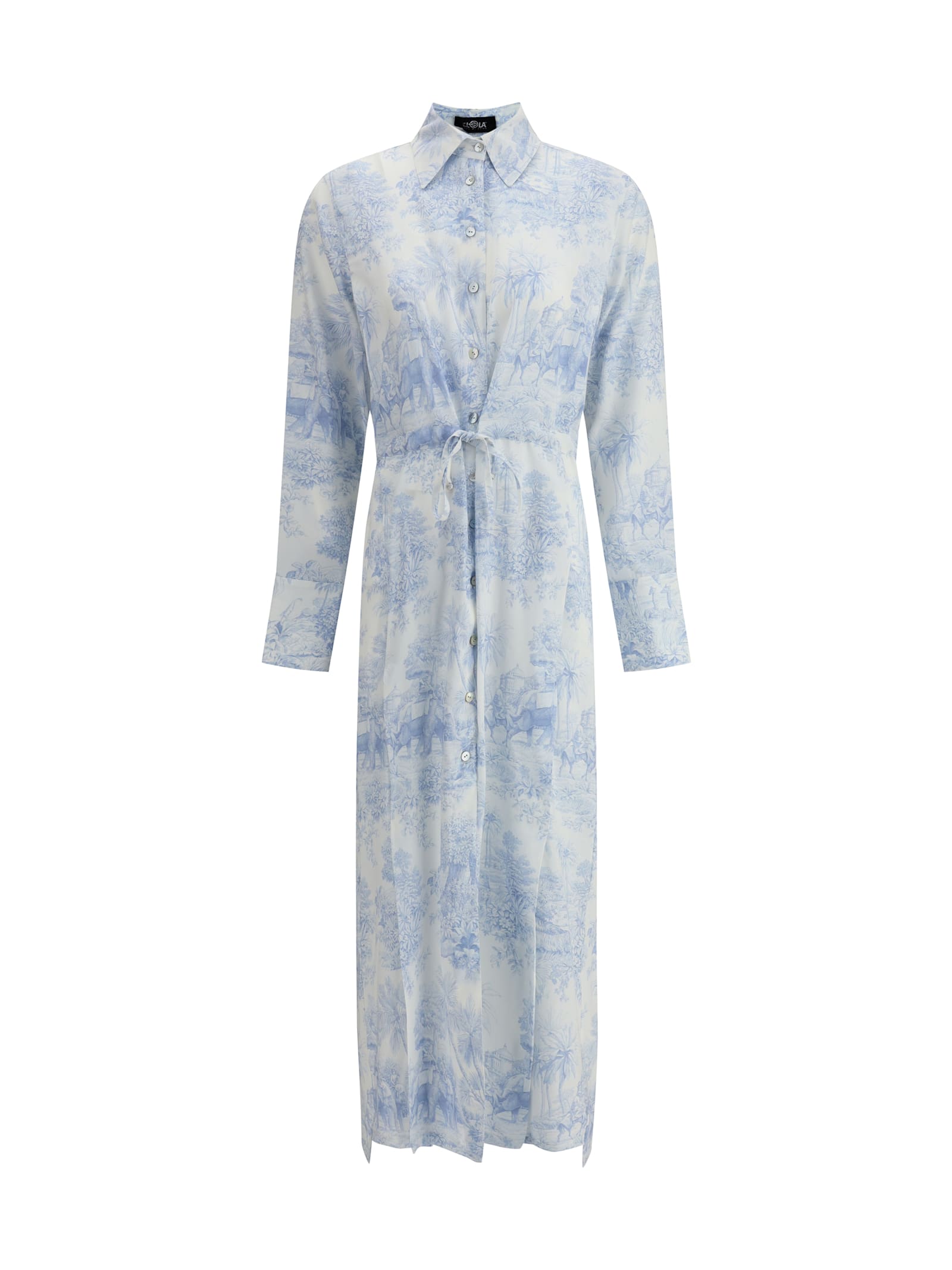 Toile De Jouy Chemisier Dress