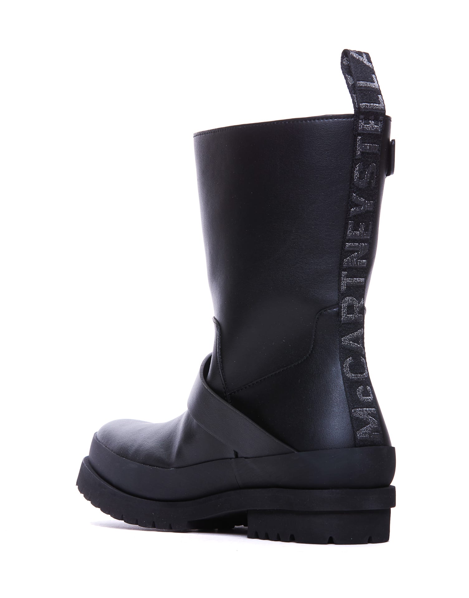 Shop Stella Mccartney Trace Alter Sporty Boots In Black