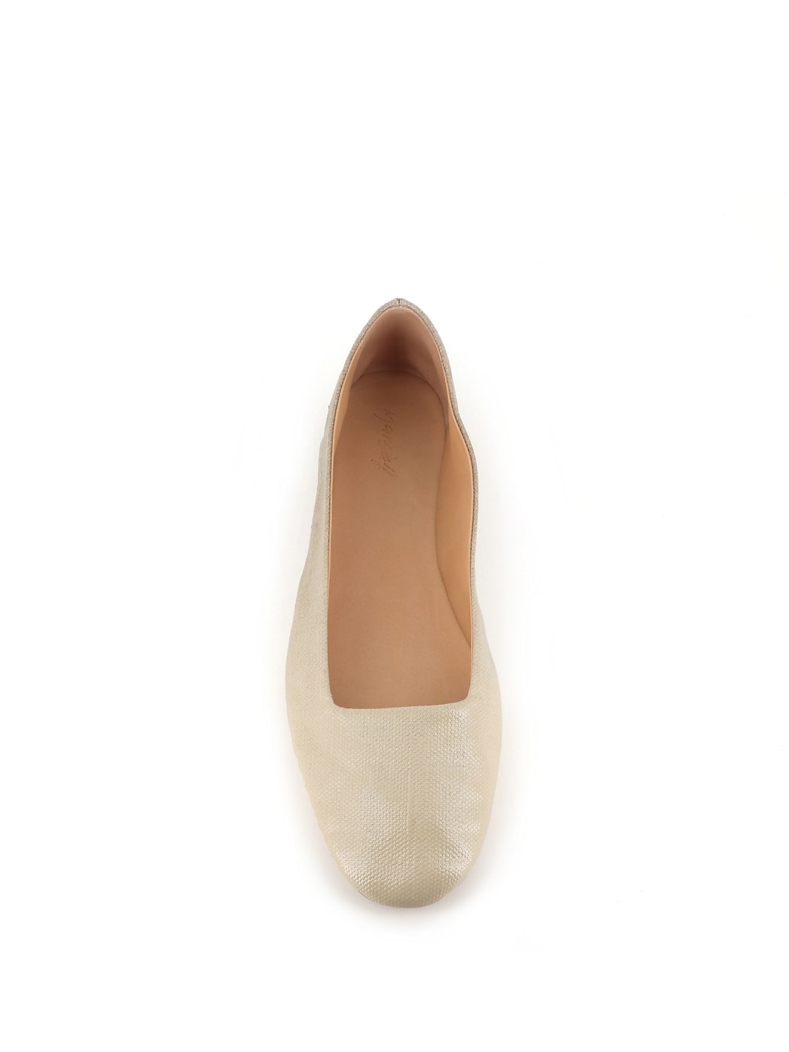 Marsèll Spatolona Ballerina Shoes In Ivory