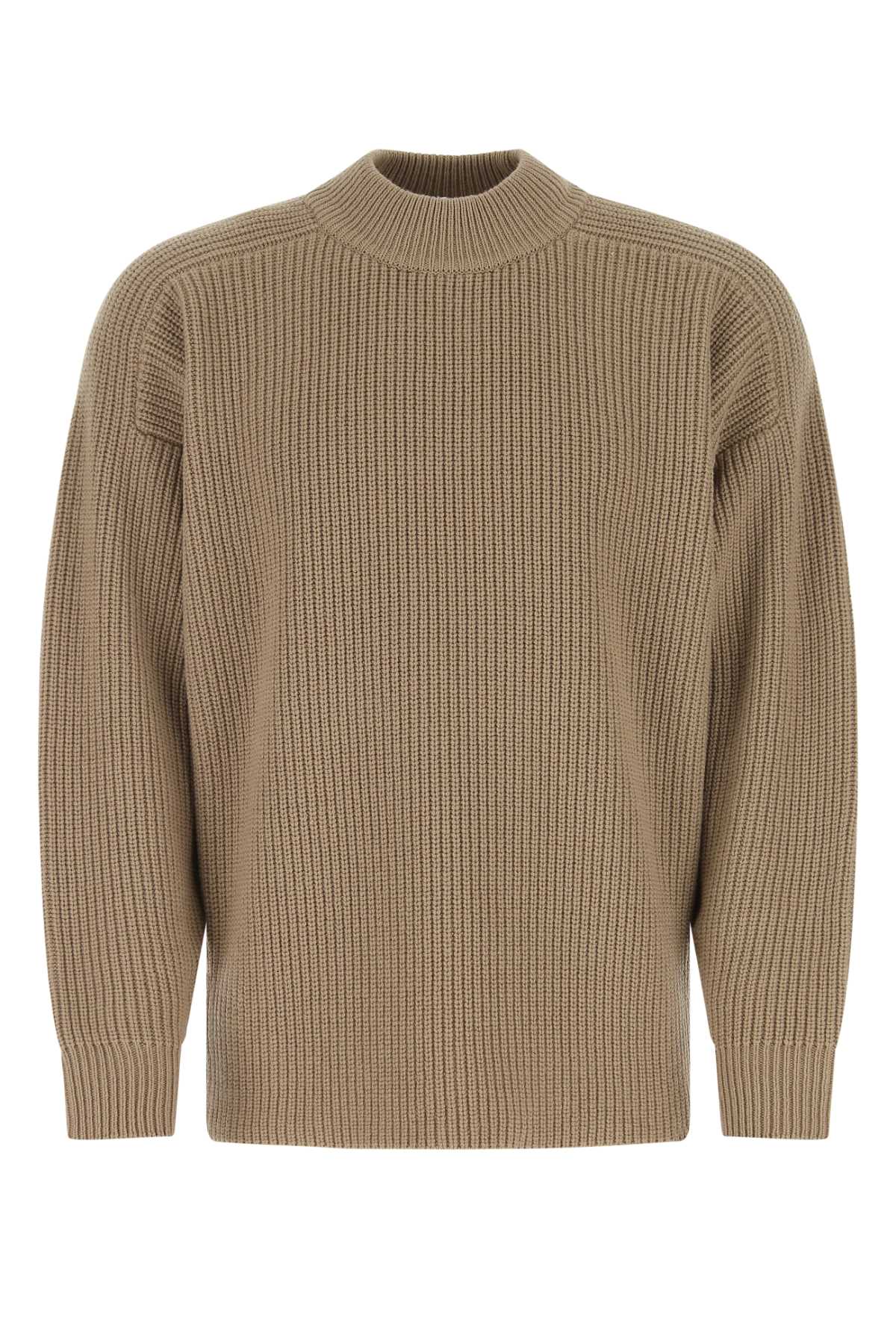 Cappuccino Wool Blend Sweater