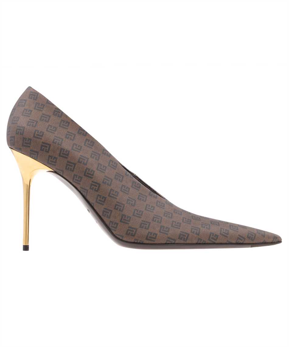 Balmain Pointy-toe Pumps In Brown