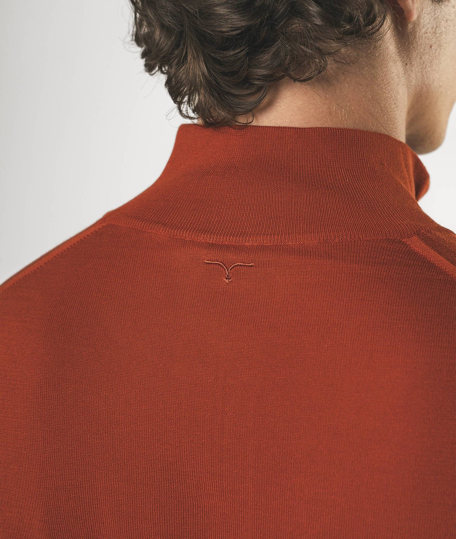 Larusmiani Sheffield Sweater Sweater In Firebrick