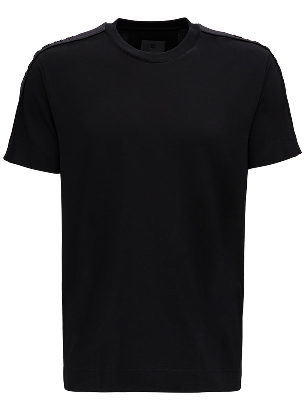 Givenchy Black Jersey T-shirt With Logo