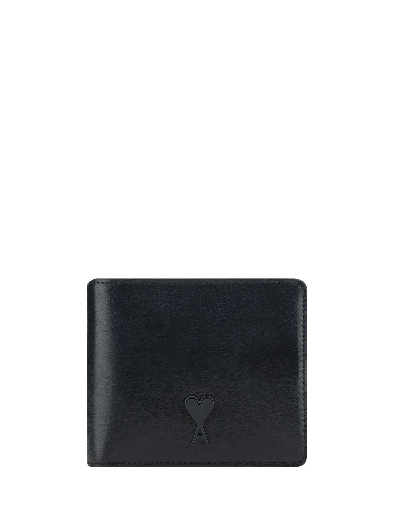 Shop Ami Alexandre Mattiussi Wallet In Black