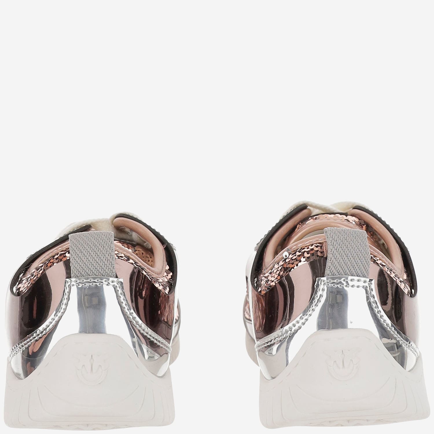 Pinko Sneakres Reby 10 With Sequins In Brown