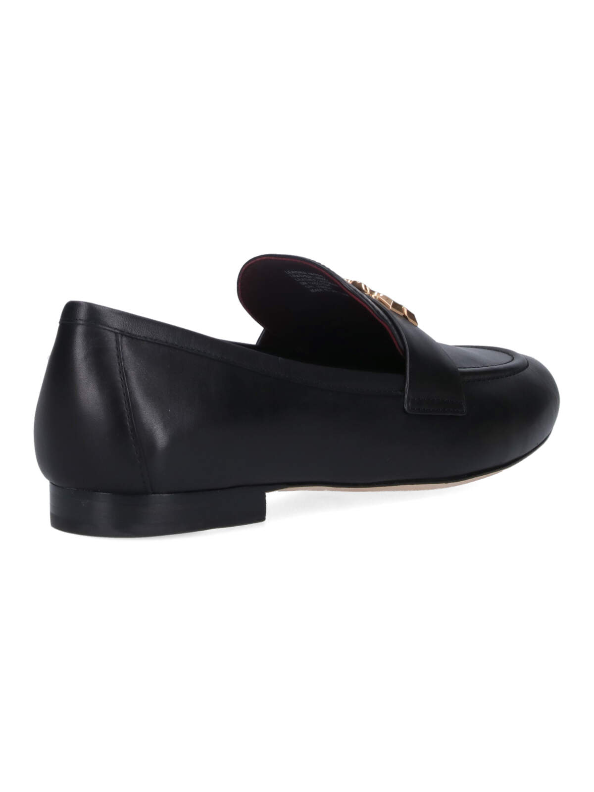 Shop Tory Burch Loafers With Eleanor Charm In Black