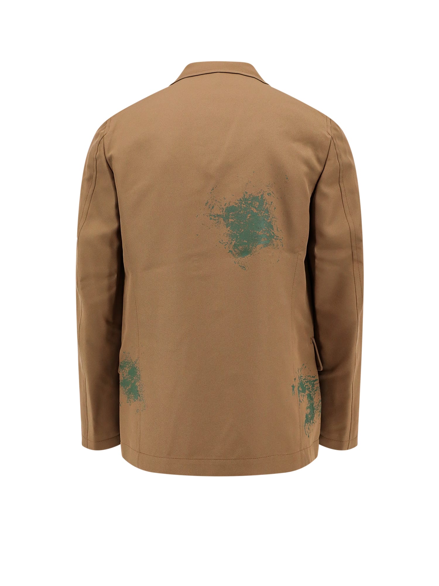 Shop Comme Des Garçons Shirt Blazer In Brown