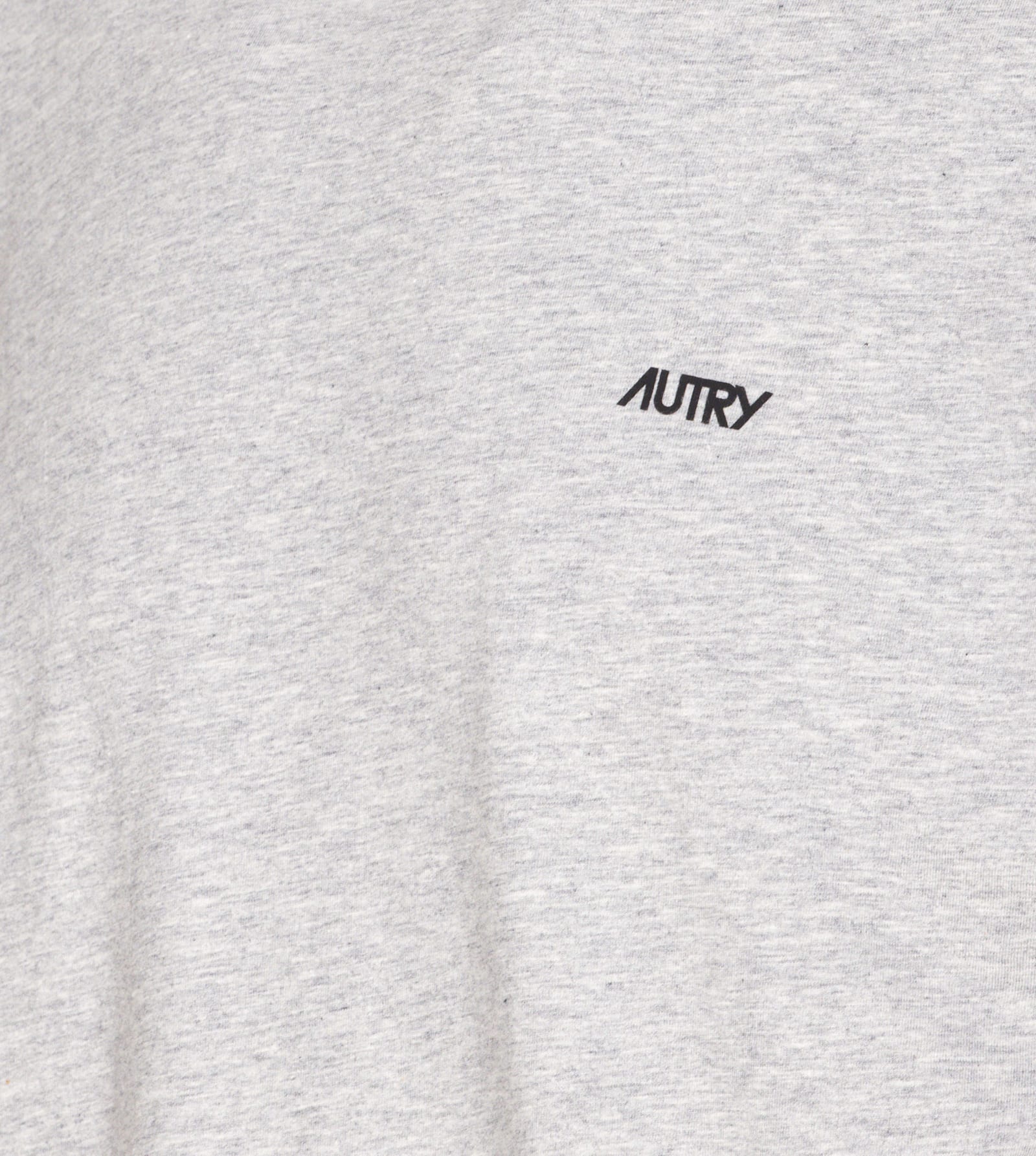 Autry Edelweiss Crew-neck Flower-print T-shirt In Gray