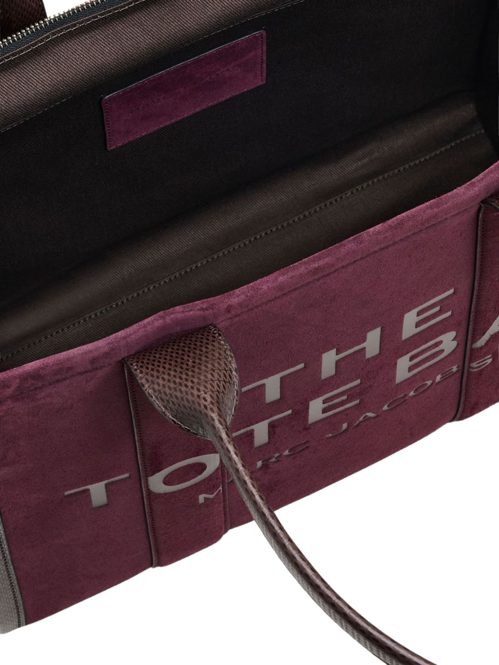 Marc Jacobs The Tote Bag In Burgundy