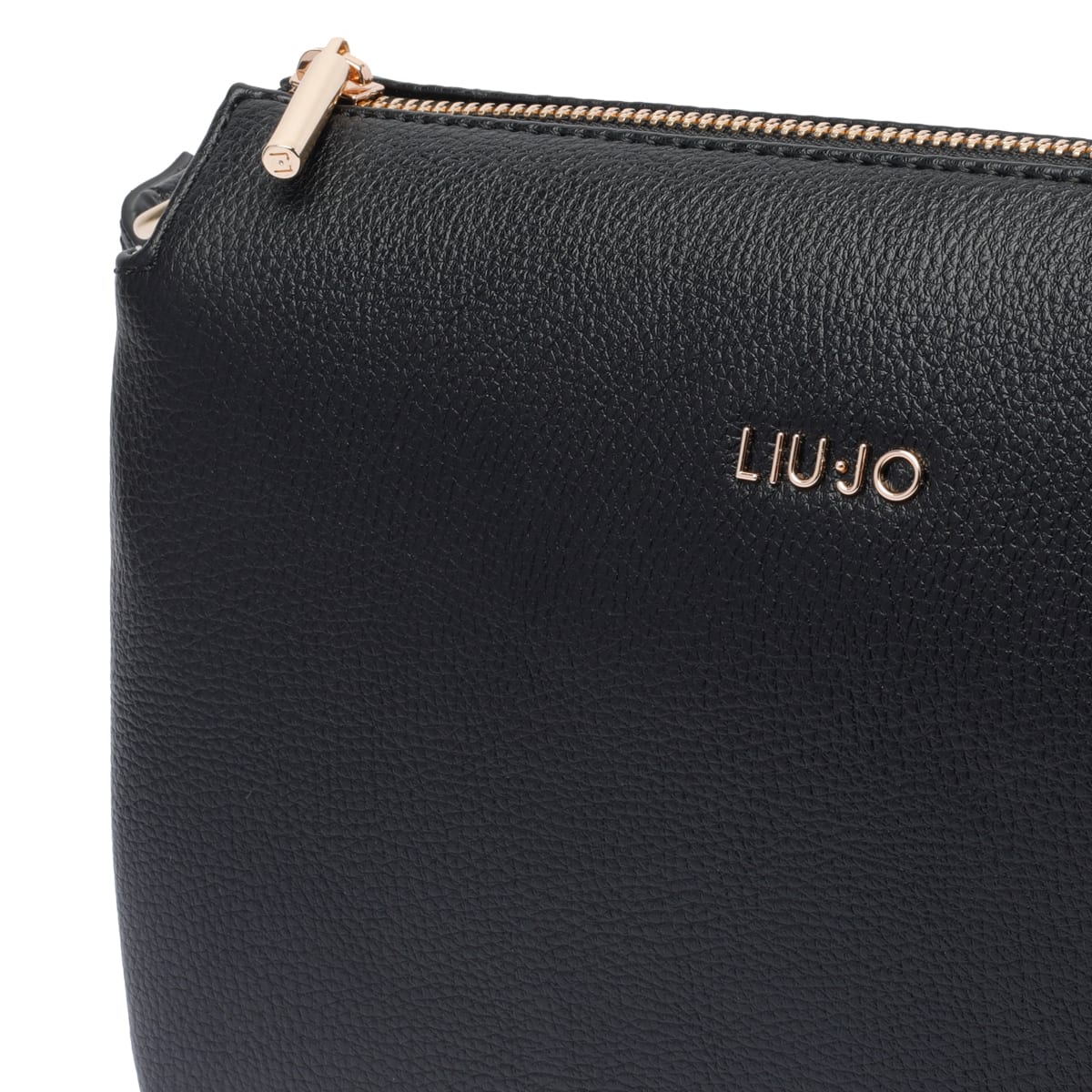 Liu •jo Logo-plaque Cross Body Bag In Black